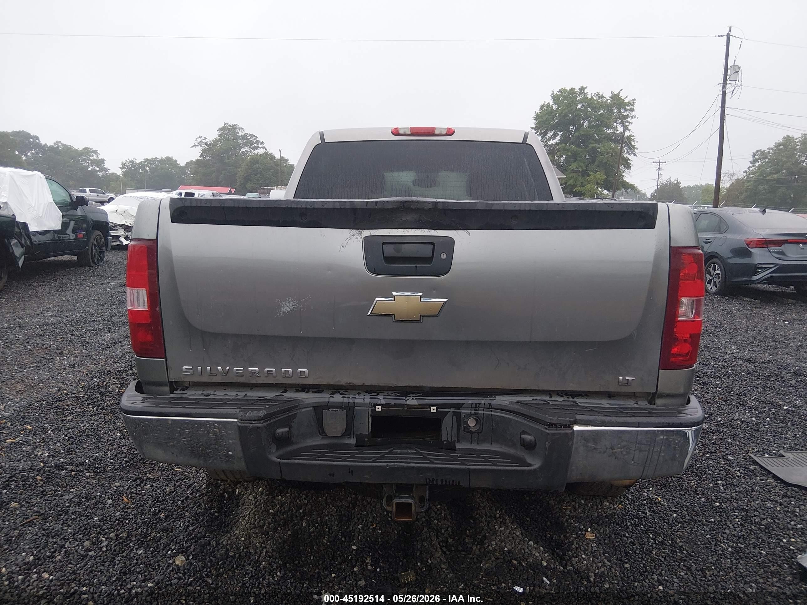 2008 Chevrolet Silverado 1500 Lt1 Gray vin: 3GCEC13C78G117008