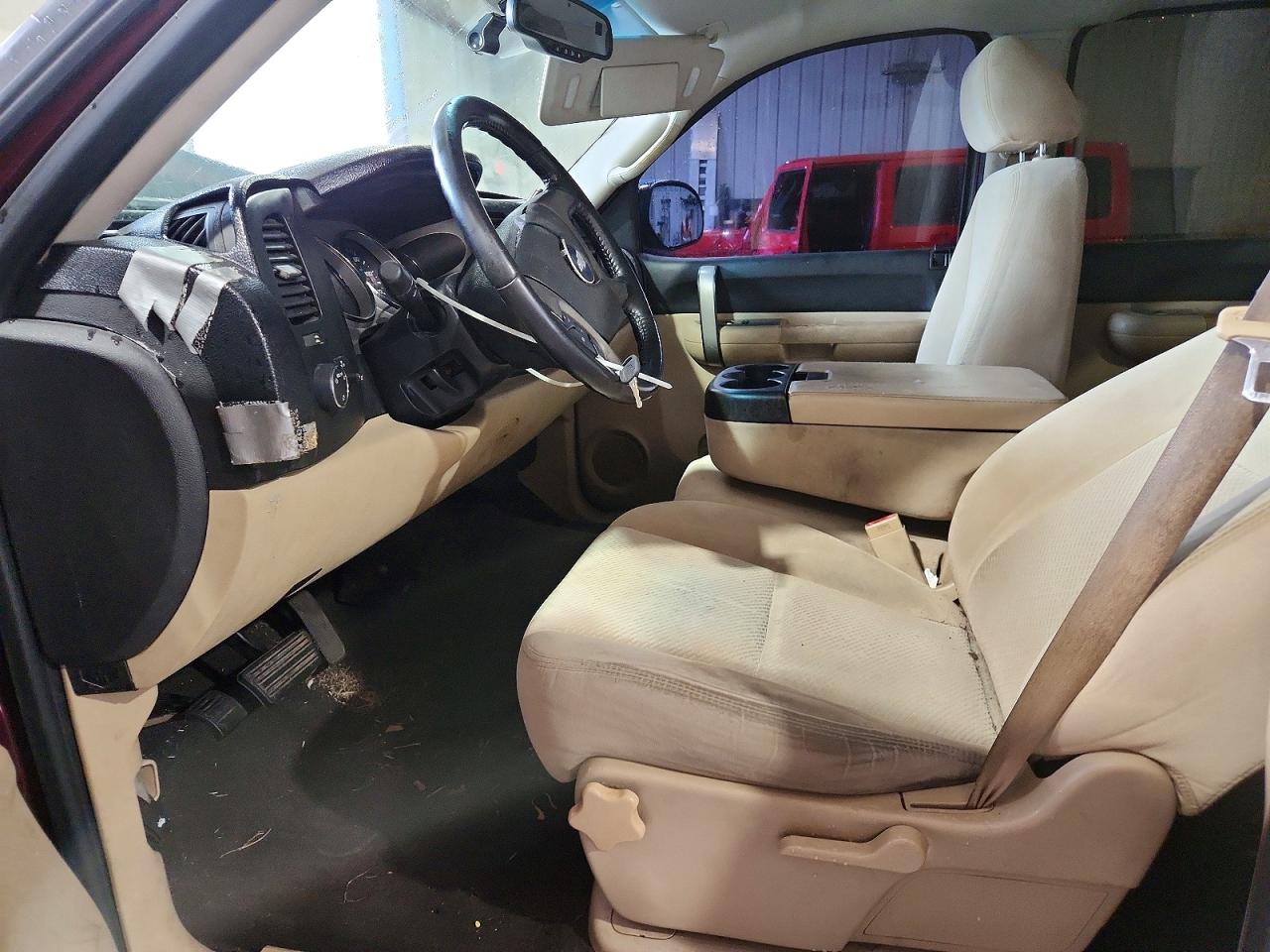 2008 Chevrolet Silverado C1500 Burgundy vin: 3GCEC13C78G203628