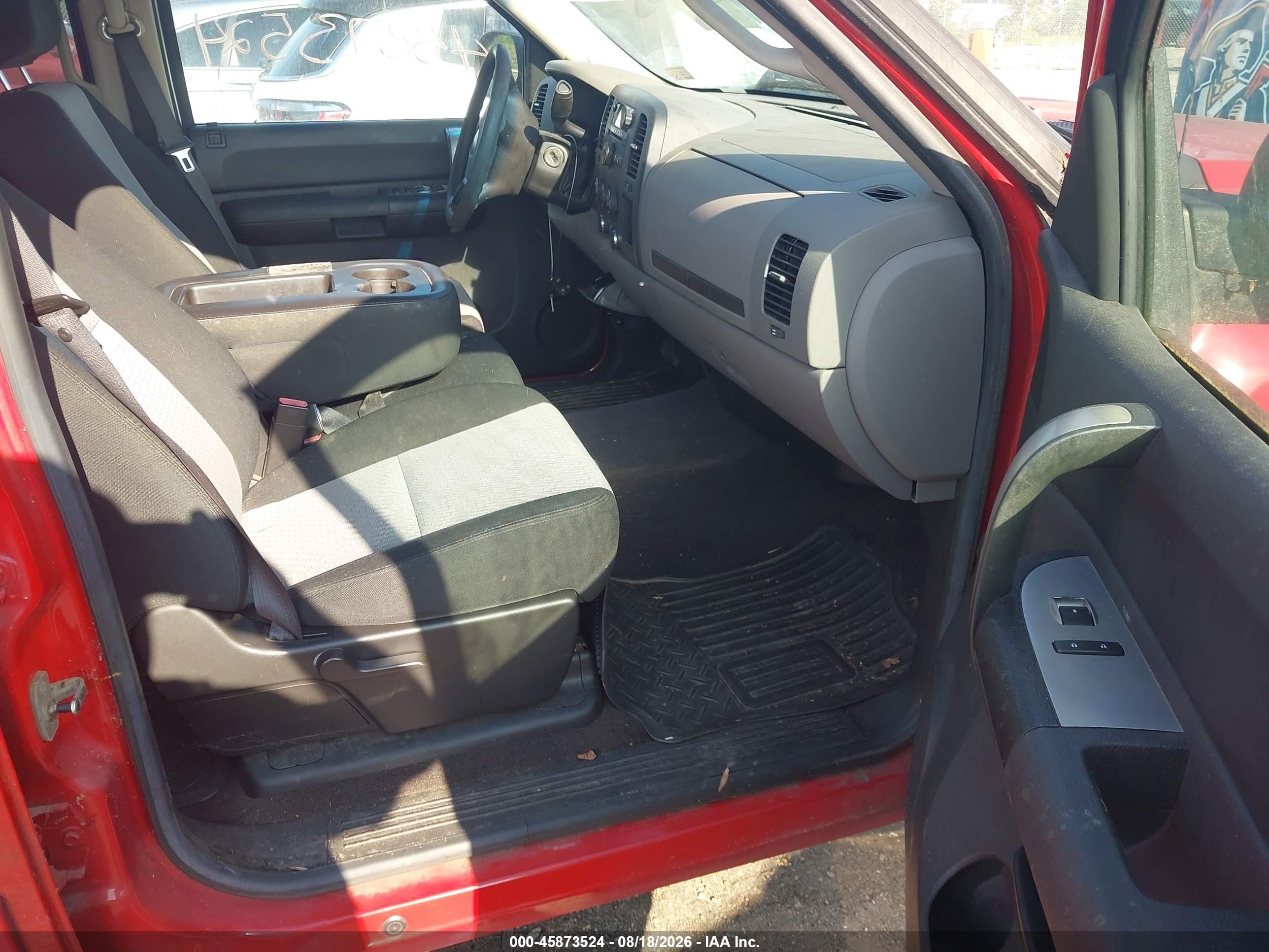 2009 Chevrolet Silverado 1500 Ls Красный vin: 3GCEC13C79G114997
