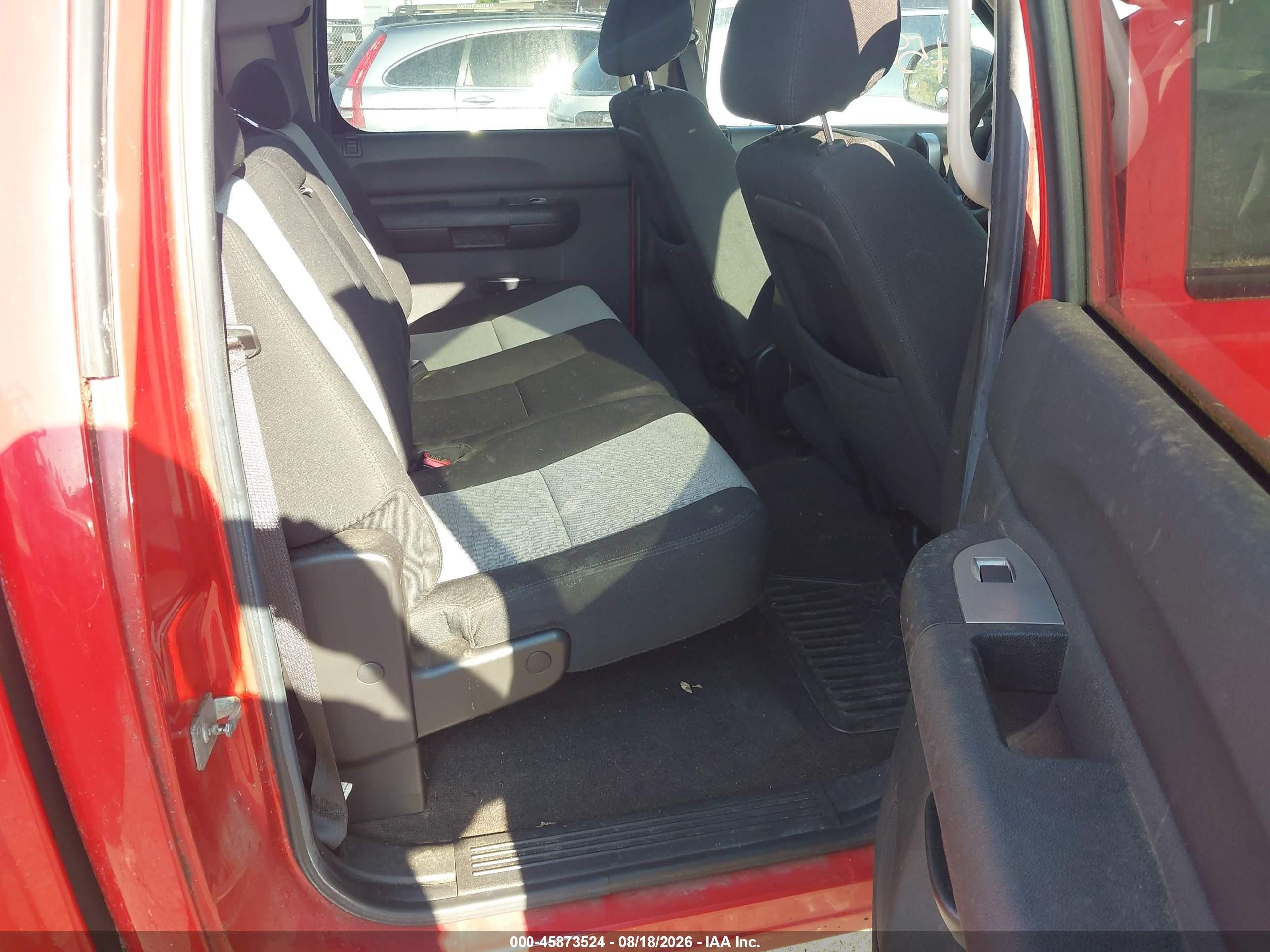 2009 Chevrolet Silverado 1500 Ls Красный vin: 3GCEC13C79G114997
