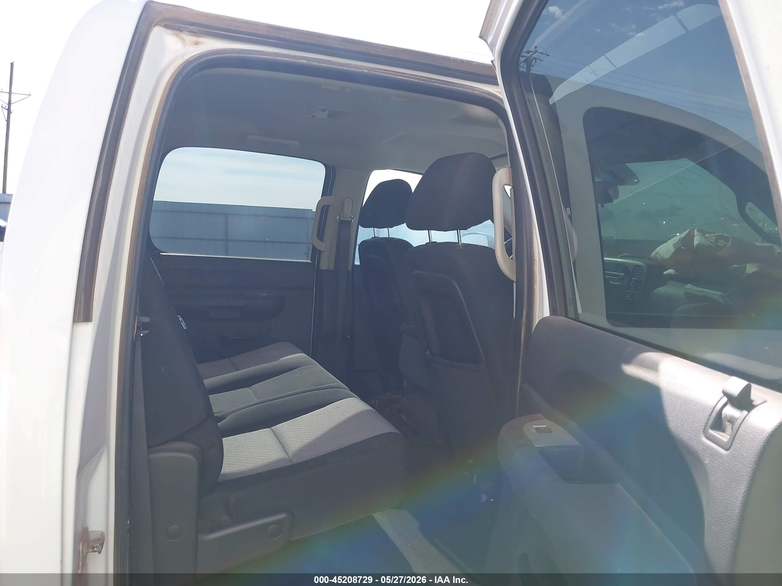 2008 Chevrolet Silverado 1500 Ls White vin: 3GCEC13C88G203864