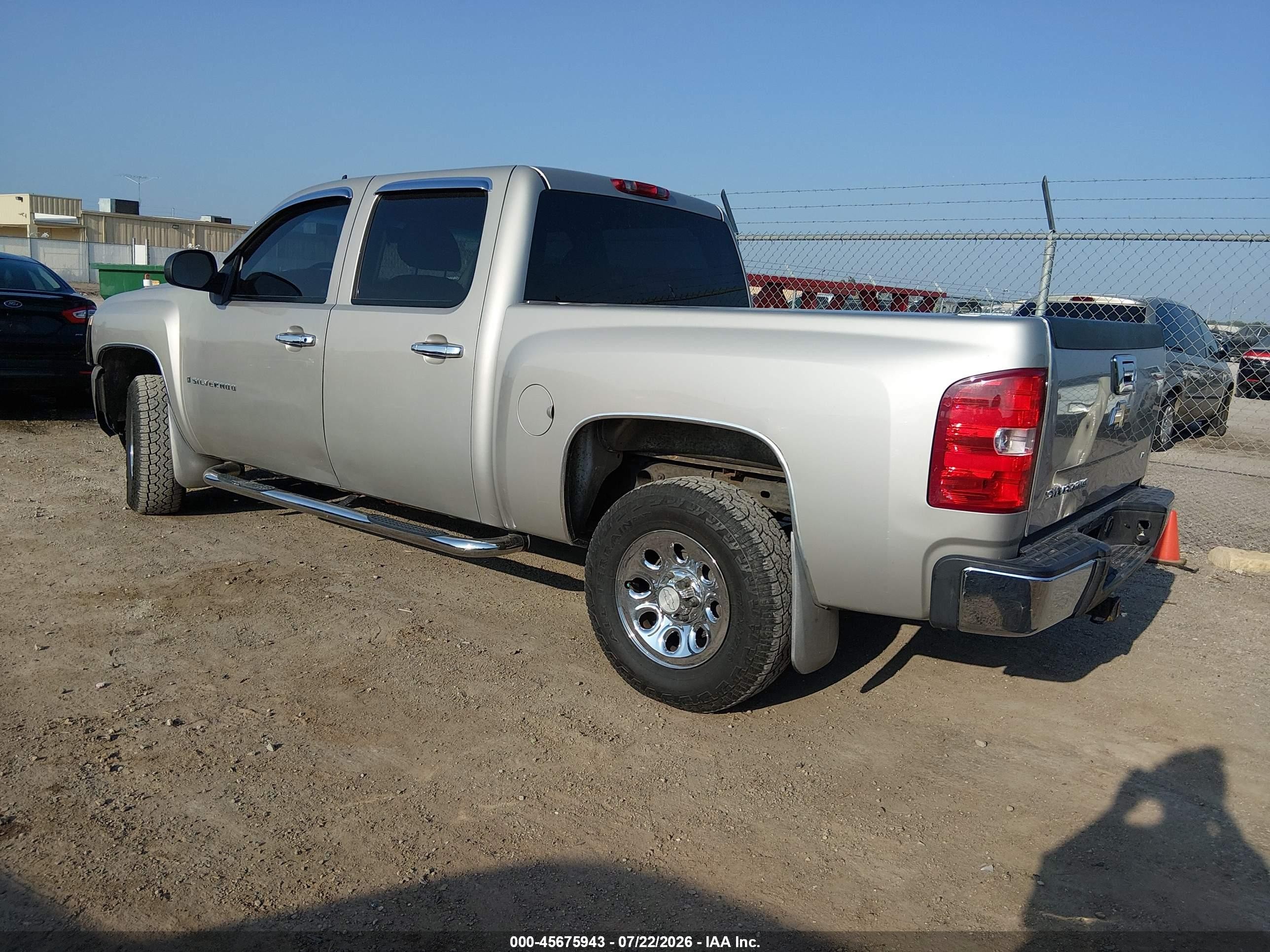 2008 Chevrolet Silverado 1500 Ls Gray vin: 3GCEC13C88G216064