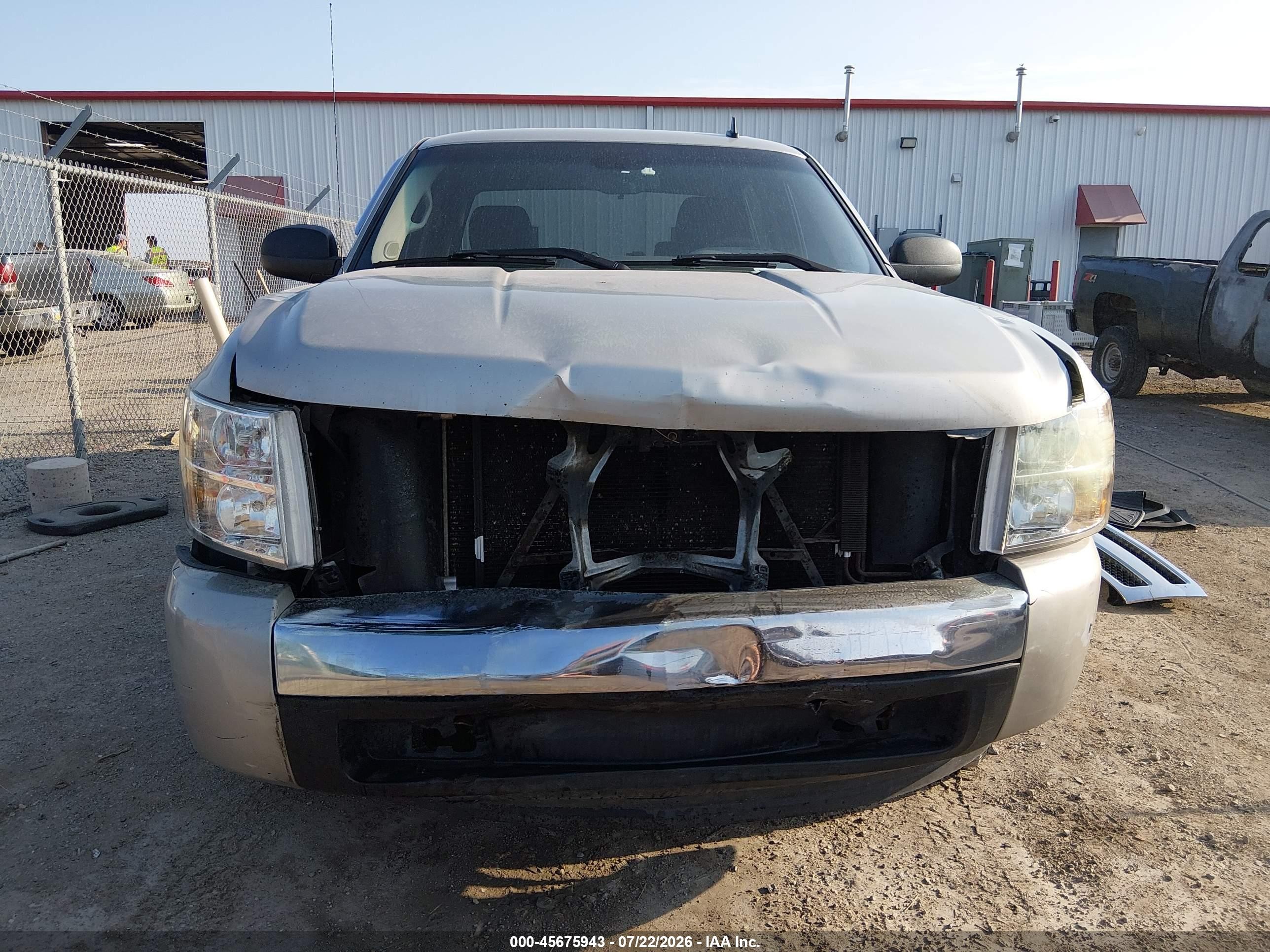 2008 Chevrolet Silverado 1500 Ls Gray vin: 3GCEC13C88G216064