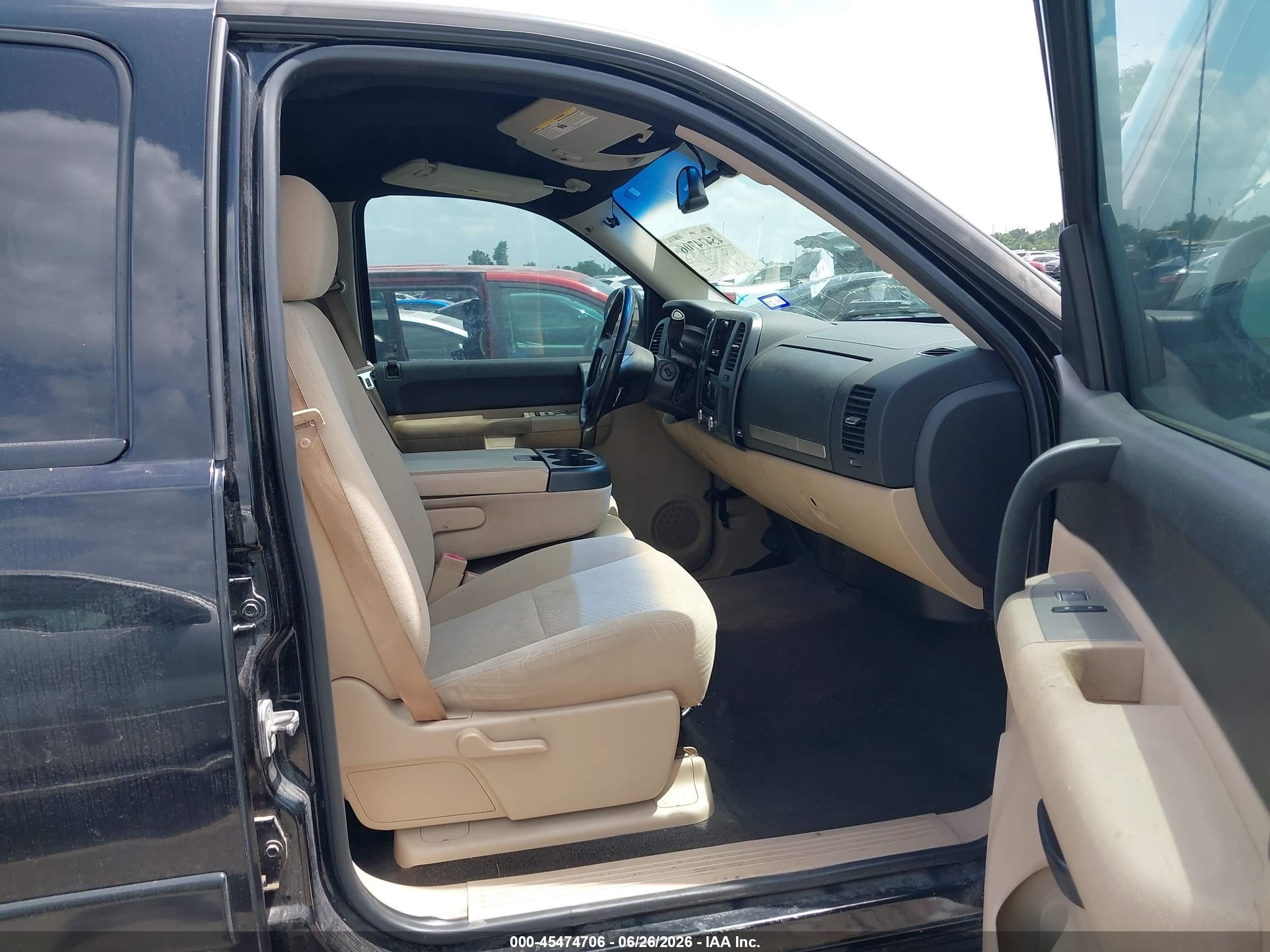 2007 Chevrolet Silverado 1500 Lt1 Black vin: 3GCEC13C97G511978