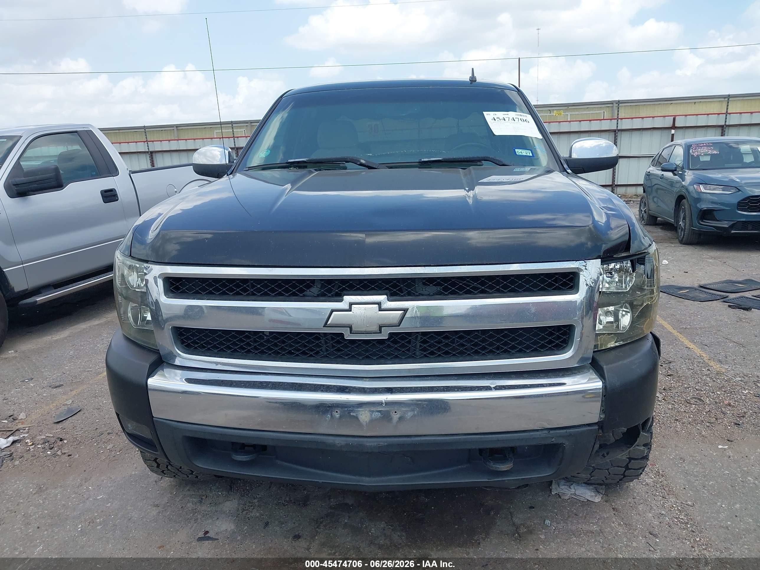 2007 Chevrolet Silverado 1500 Lt1 Black vin: 3GCEC13C97G511978