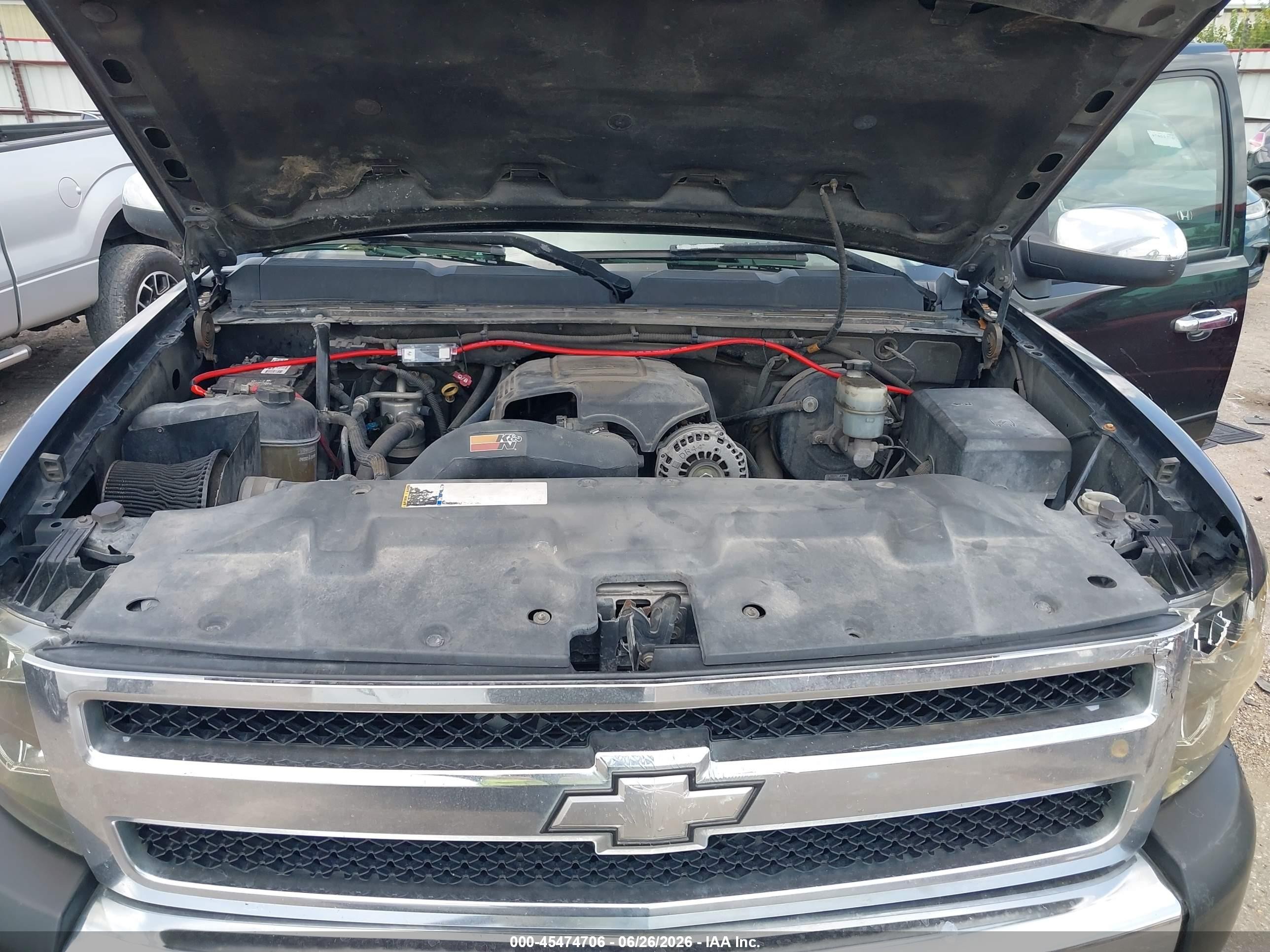 2007 Chevrolet Silverado 1500 Lt1 Black vin: 3GCEC13C97G511978