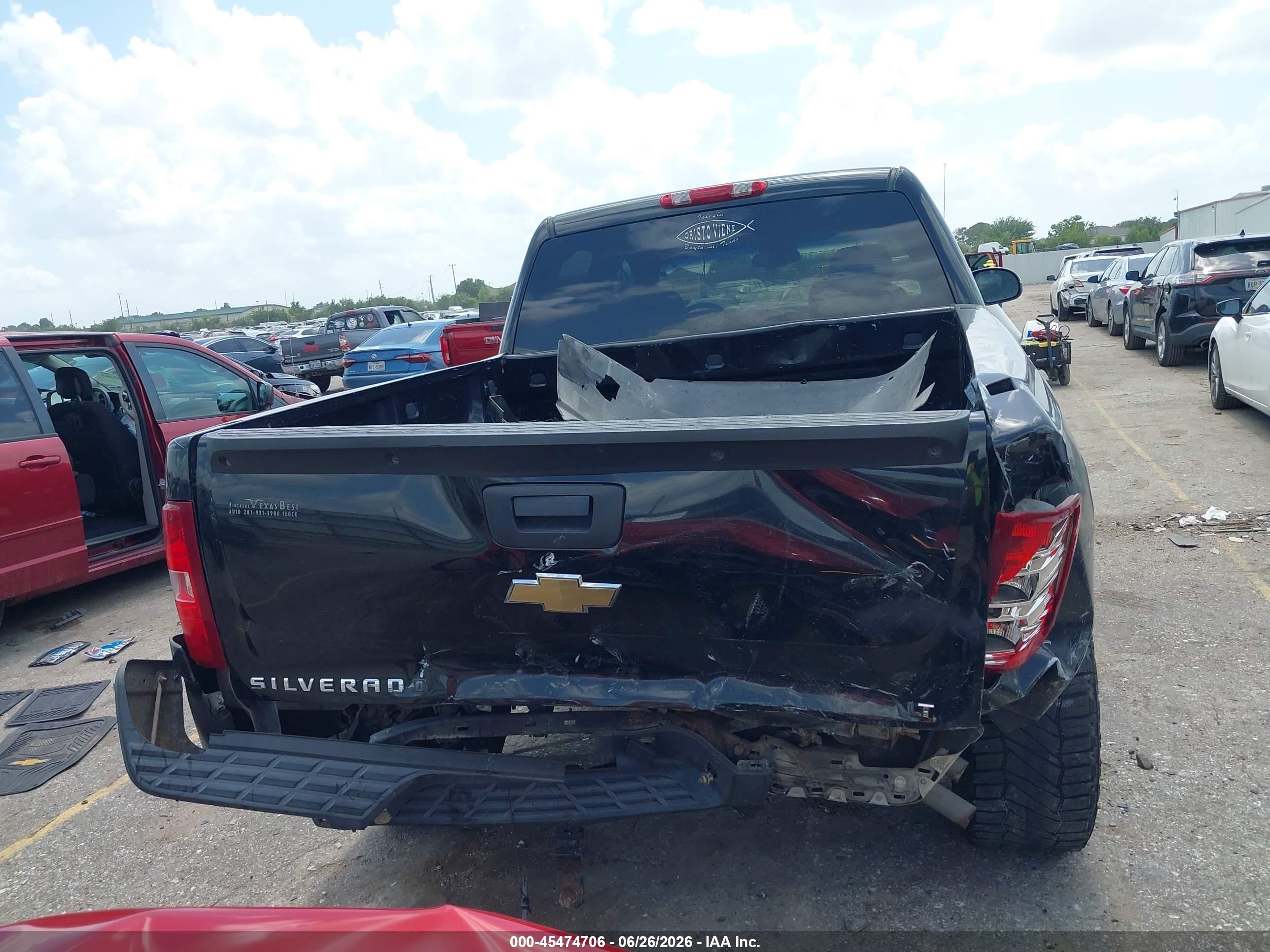 2007 Chevrolet Silverado 1500 Lt1 Black vin: 3GCEC13C97G511978
