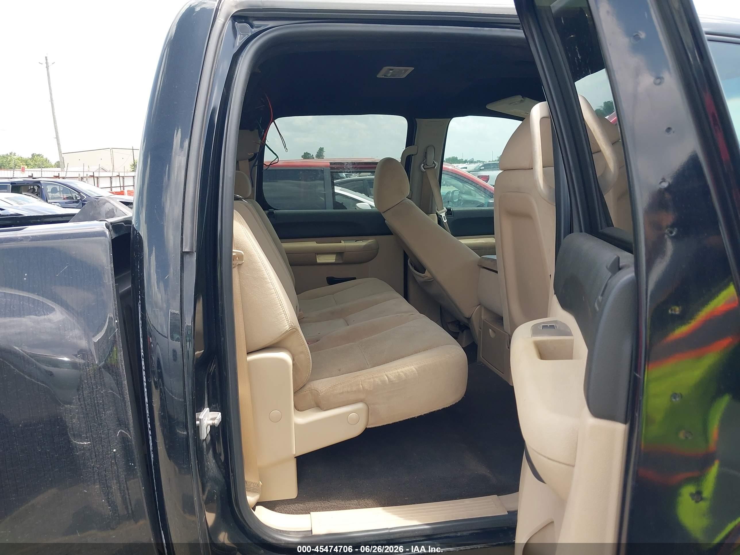 2007 Chevrolet Silverado 1500 Lt1 Black vin: 3GCEC13C97G511978