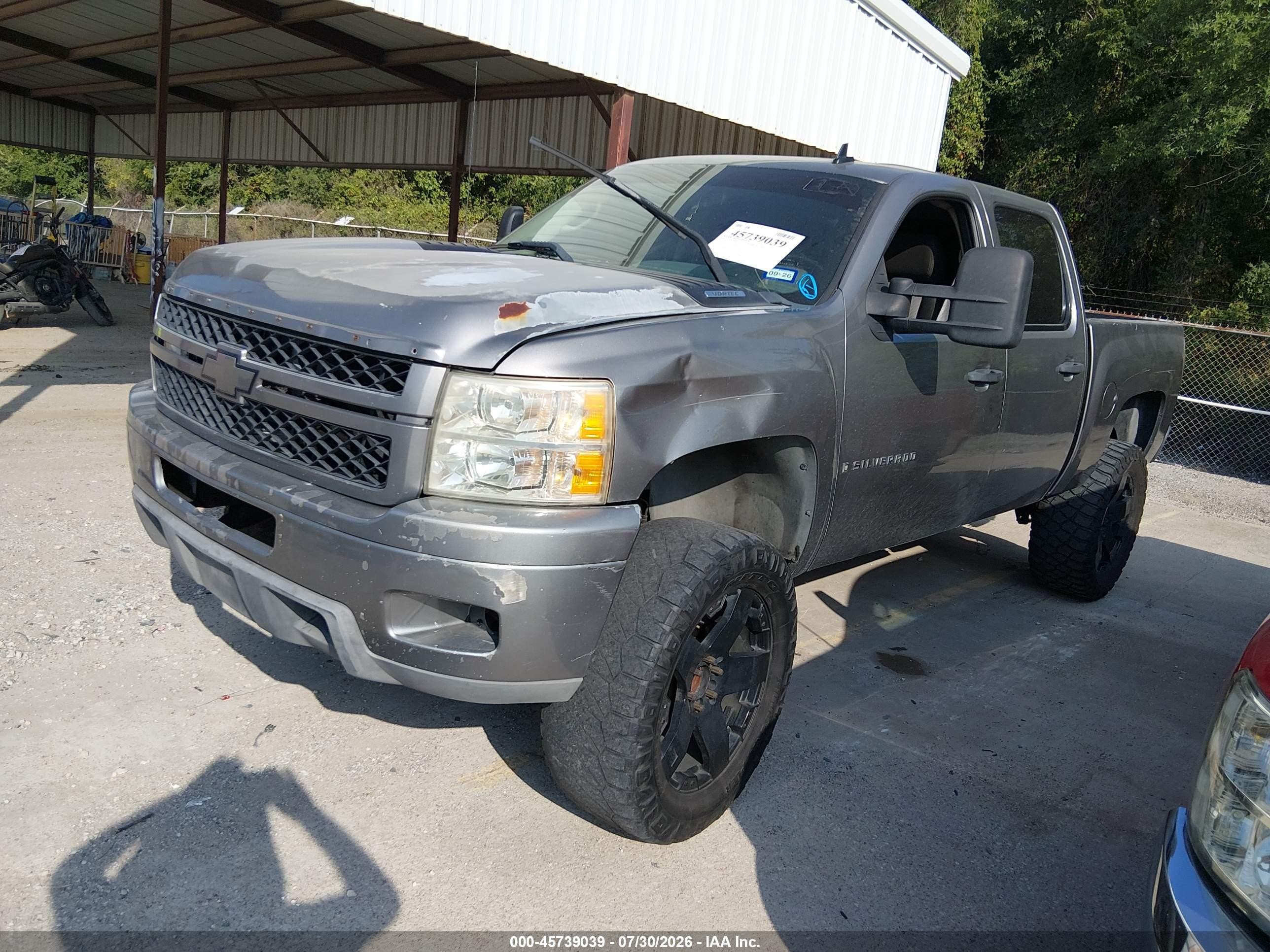 2007 Chevrolet Silverado 1500 Ls Gray vin: 3GCEC13C97G547640