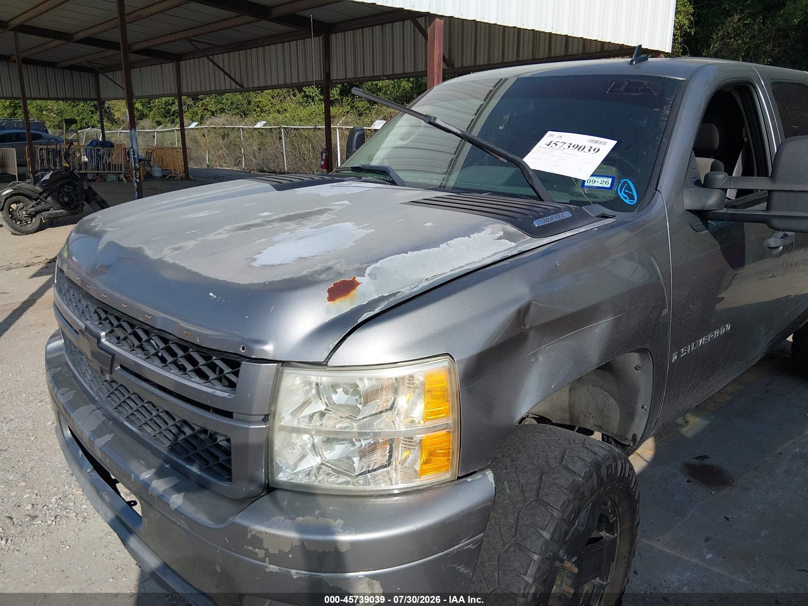 2007 Chevrolet Silverado 1500 Ls Gray vin: 3GCEC13C97G547640