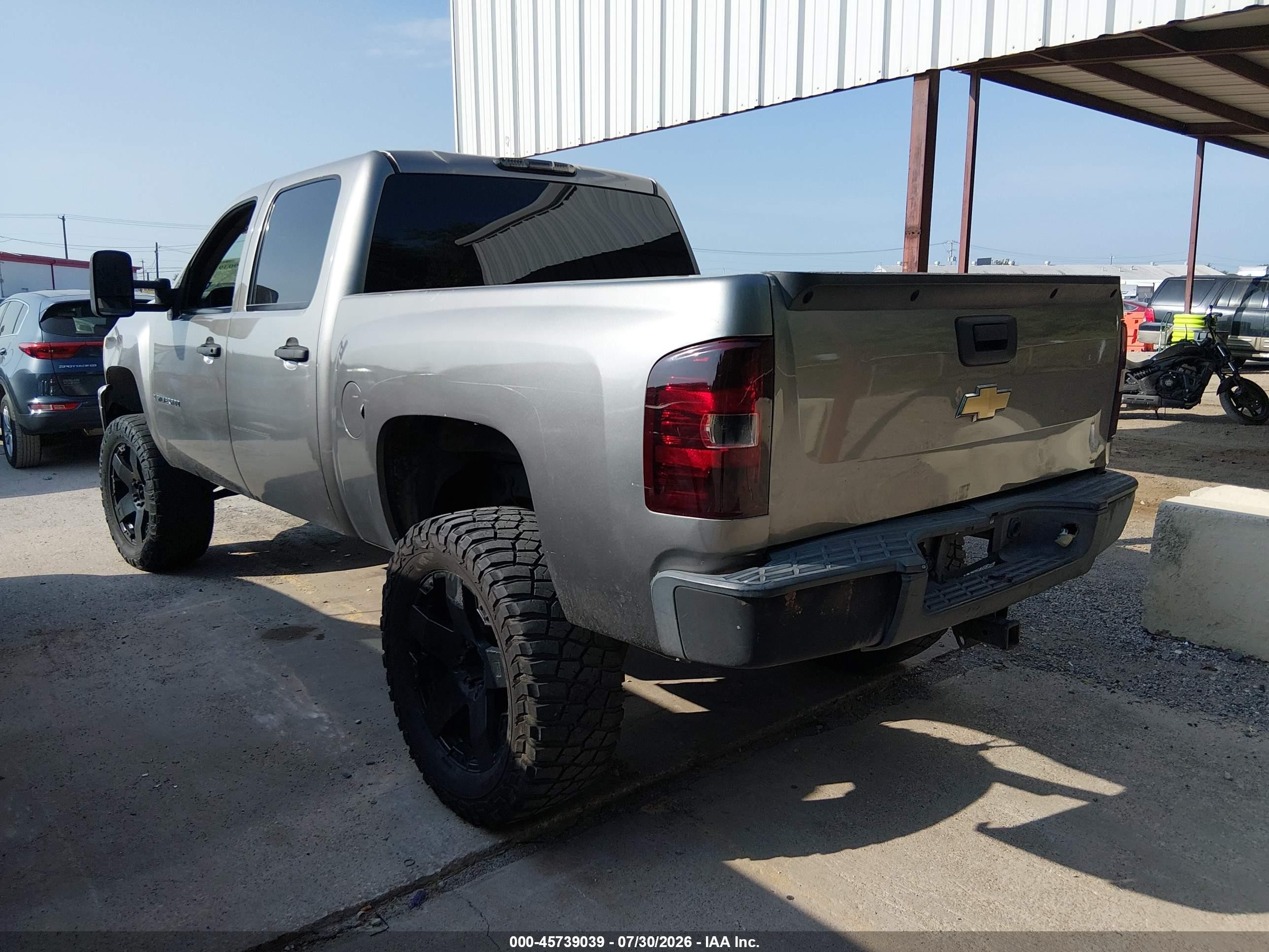 2007 Chevrolet Silverado 1500 Ls Gray vin: 3GCEC13C97G547640