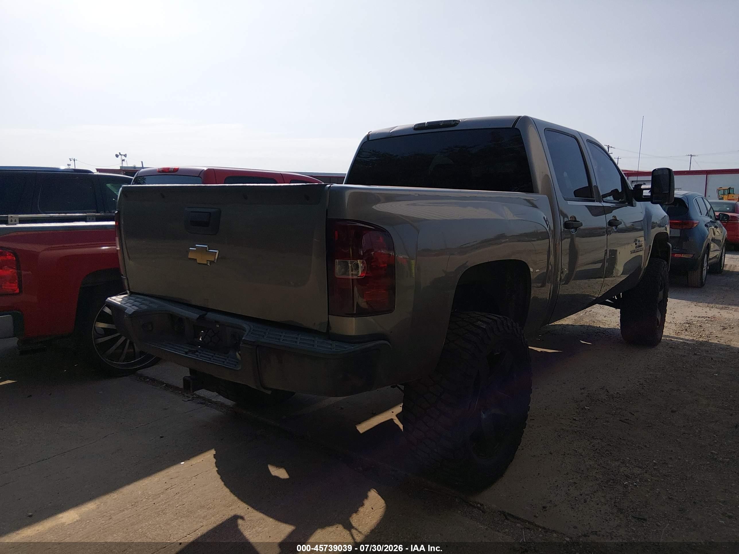 2007 Chevrolet Silverado 1500 Ls Gray vin: 3GCEC13C97G547640