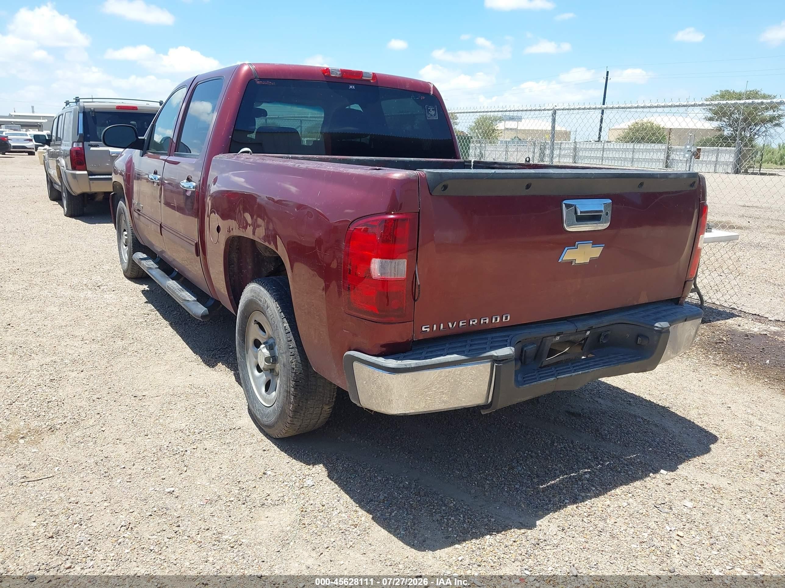 2009 Chevrolet Silverado 1500 Ls Maroon vin: 3GCEC13C99G203695