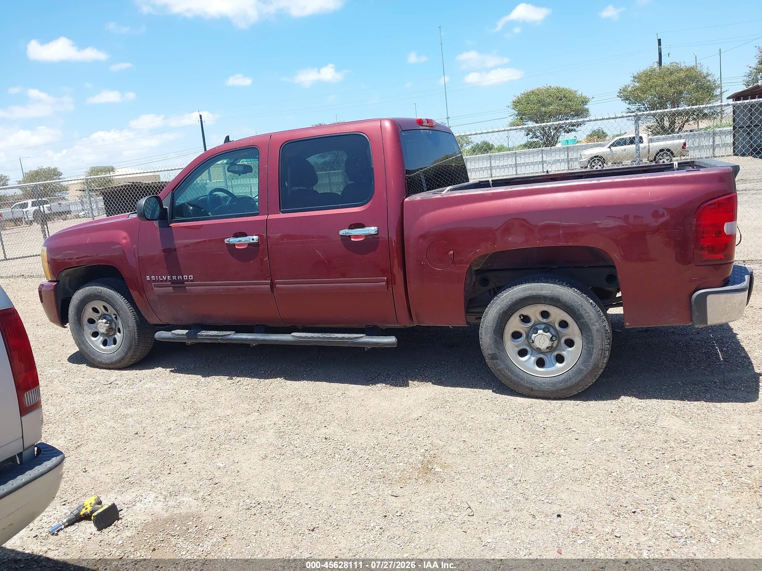 2009 Chevrolet Silverado 1500 Ls Maroon vin: 3GCEC13C99G203695