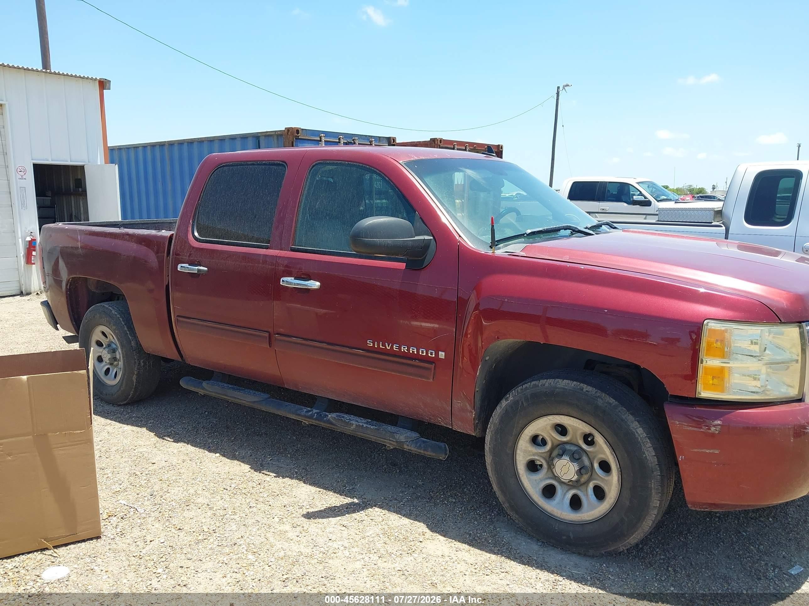 2009 Chevrolet Silverado 1500 Ls Maroon vin: 3GCEC13C99G203695