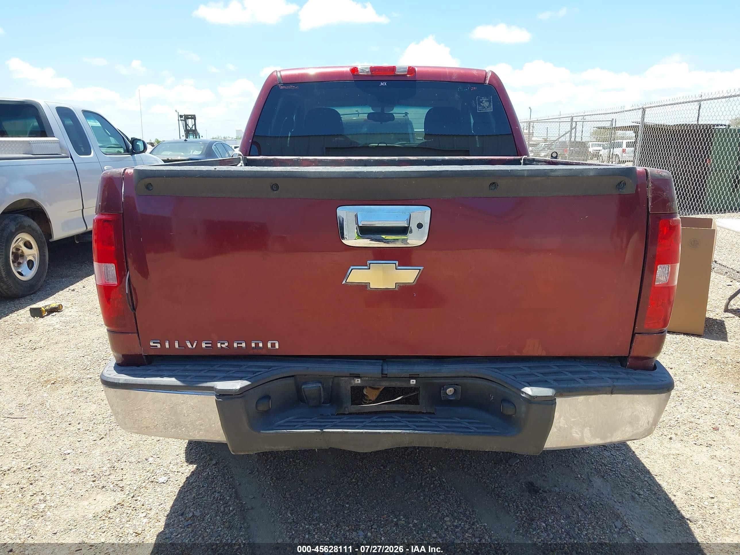 2009 Chevrolet Silverado 1500 Ls Maroon vin: 3GCEC13C99G203695