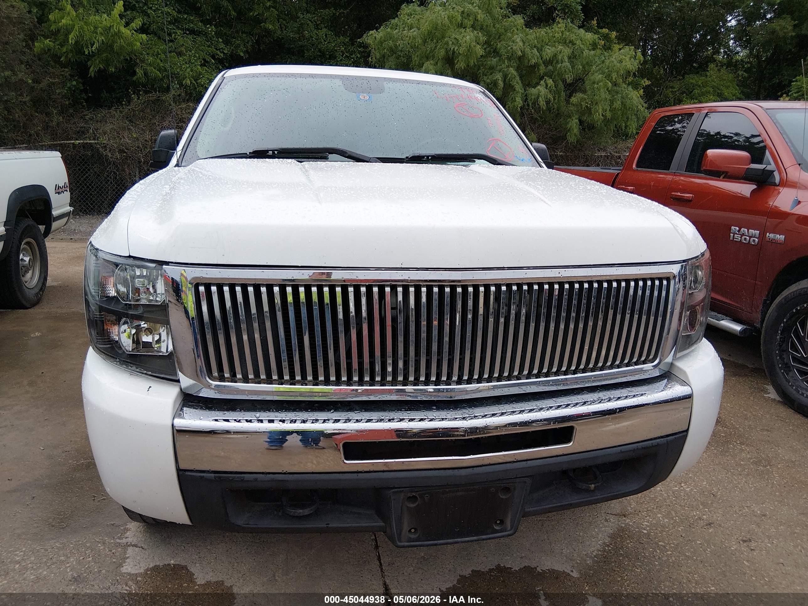 2007 Chevrolet Silverado 1500 Lt1 White vin: 3GCEC13CX7G509639