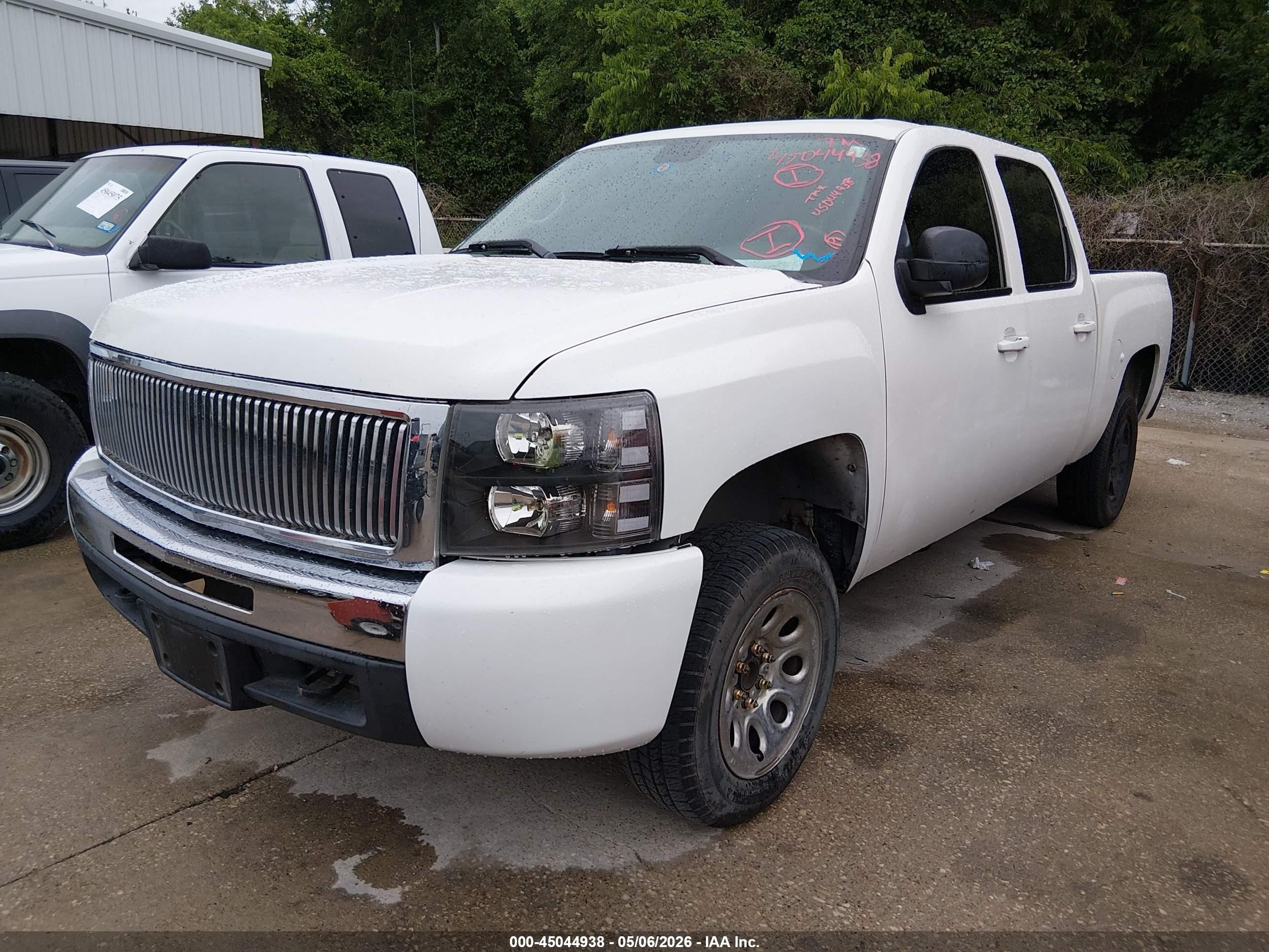 2007 Chevrolet Silverado 1500 Lt1 White vin: 3GCEC13CX7G509639
