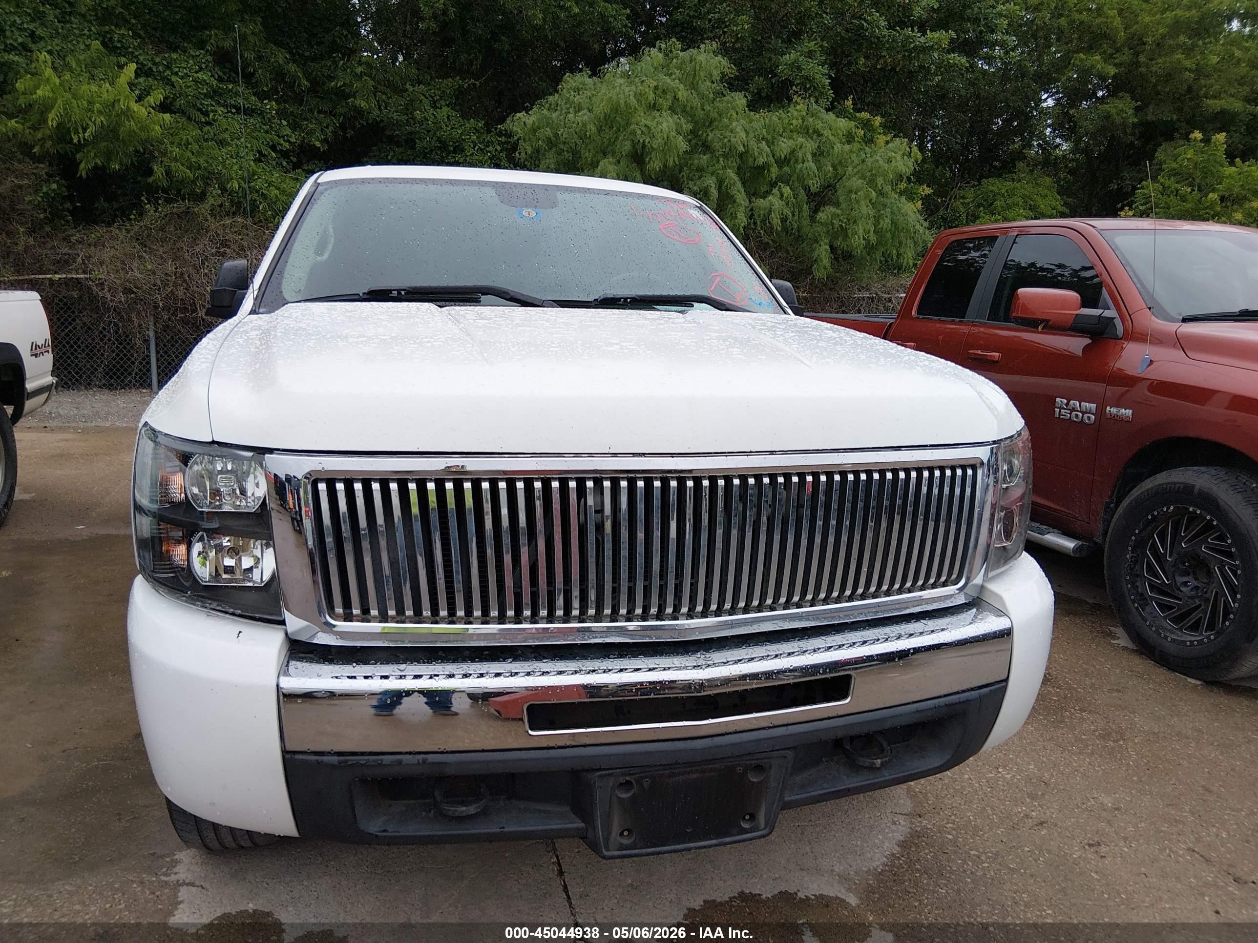 2007 Chevrolet Silverado 1500 Lt1 White vin: 3GCEC13CX7G509639