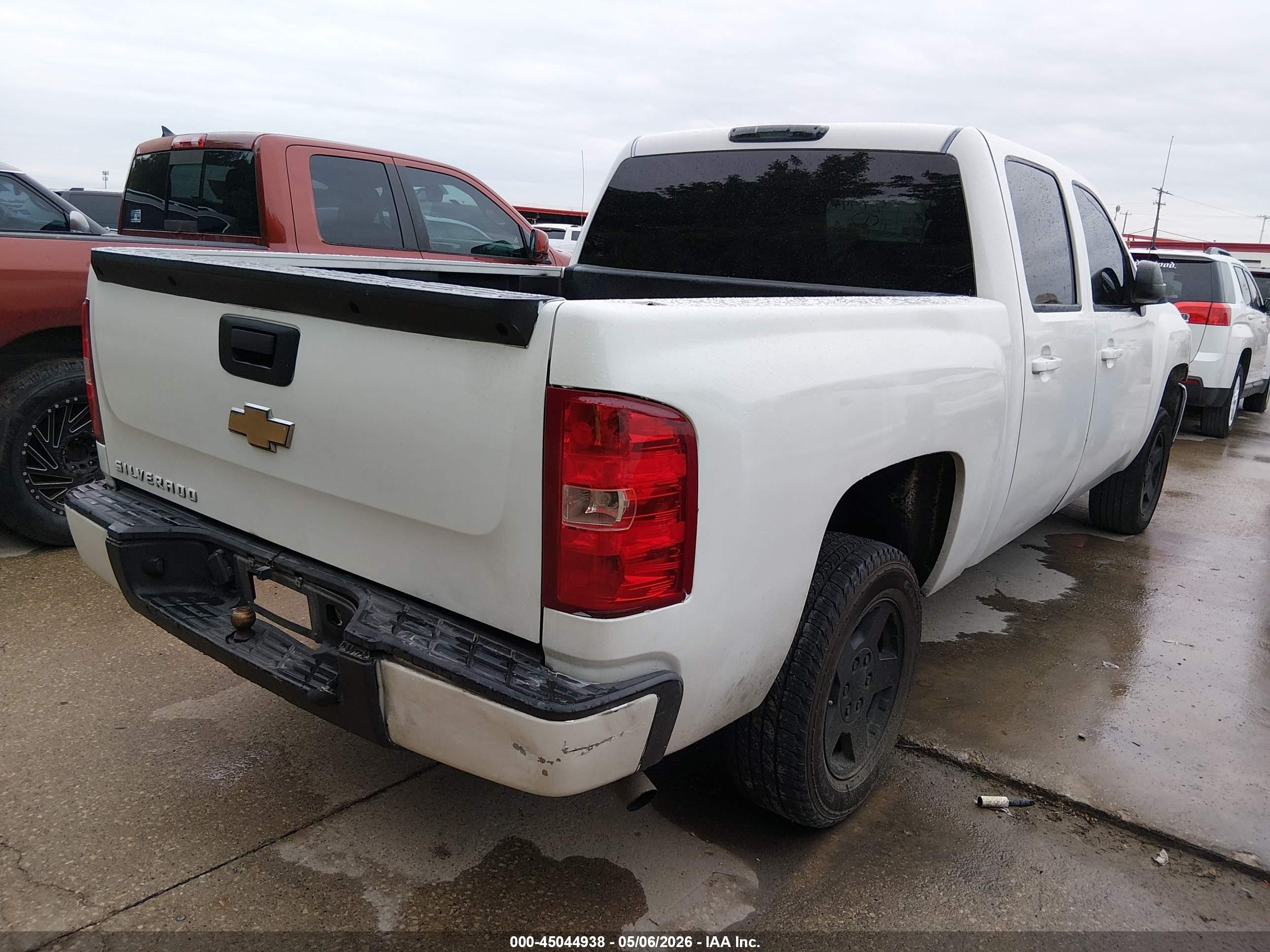 2007 Chevrolet Silverado 1500 Lt1 White vin: 3GCEC13CX7G509639