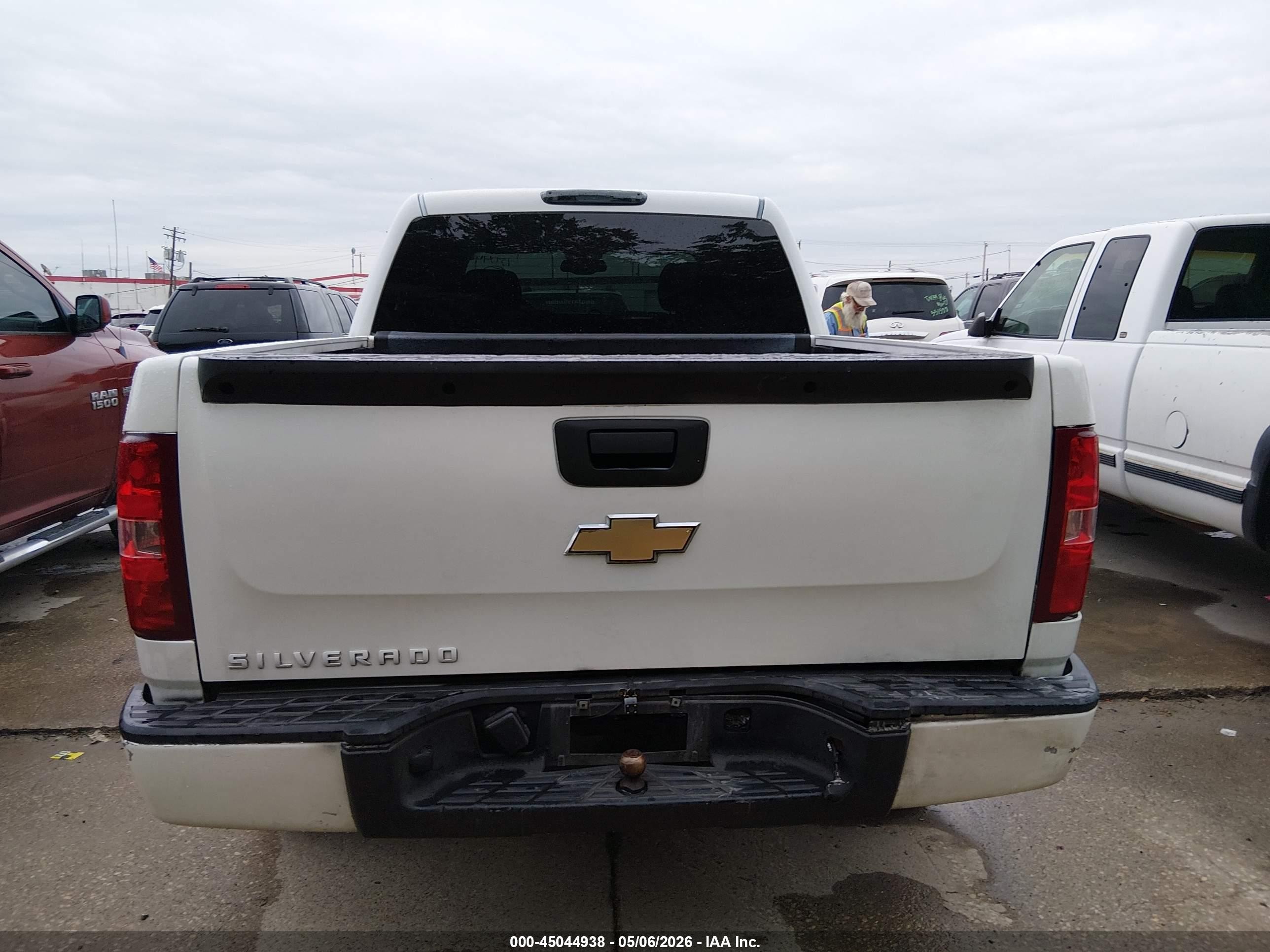 2007 Chevrolet Silverado 1500 Lt1 White vin: 3GCEC13CX7G509639