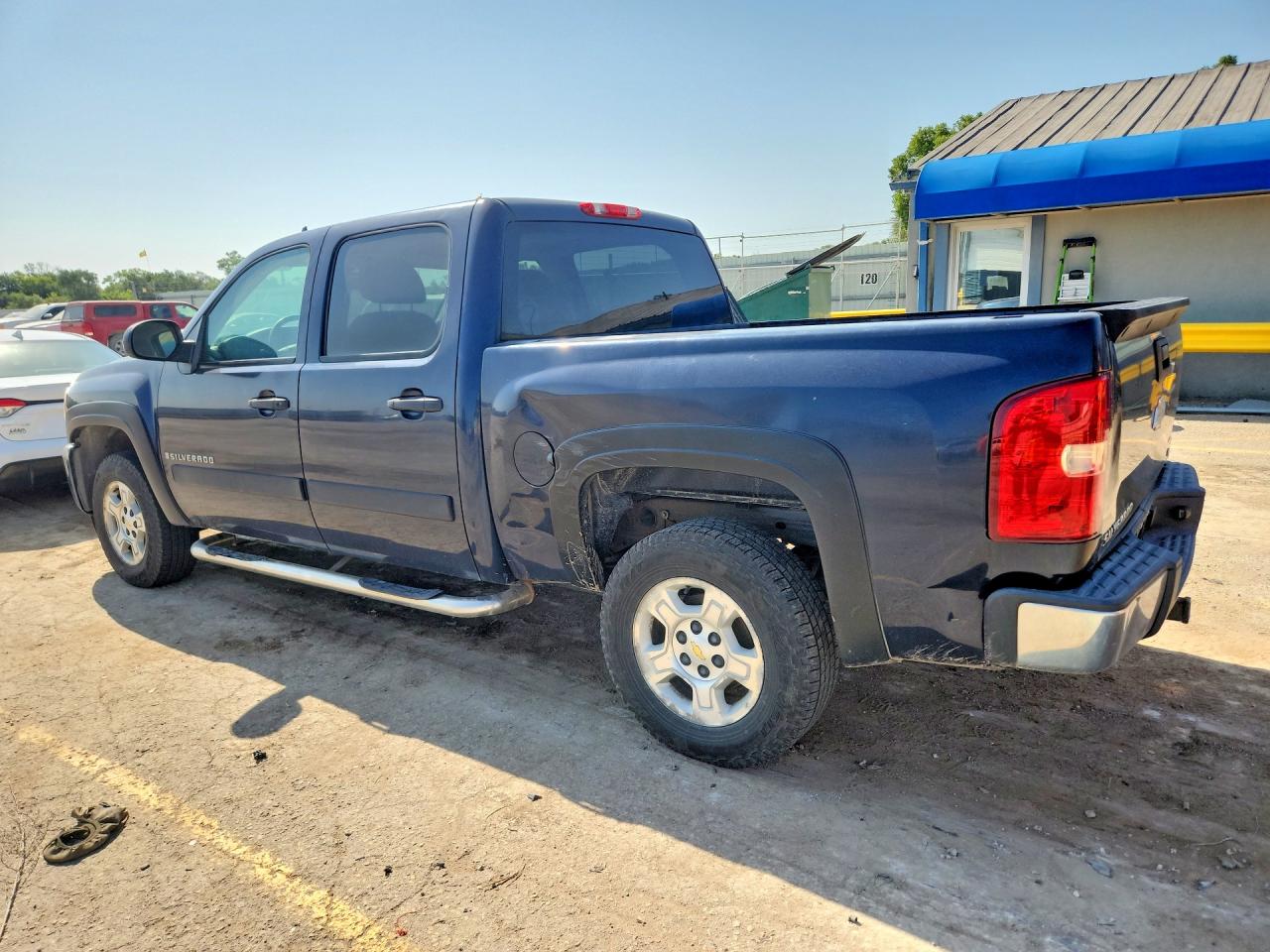 2007 Chevrolet Silverado C1500 Crew Cab Черный vin: 3GCEC13J07G512080