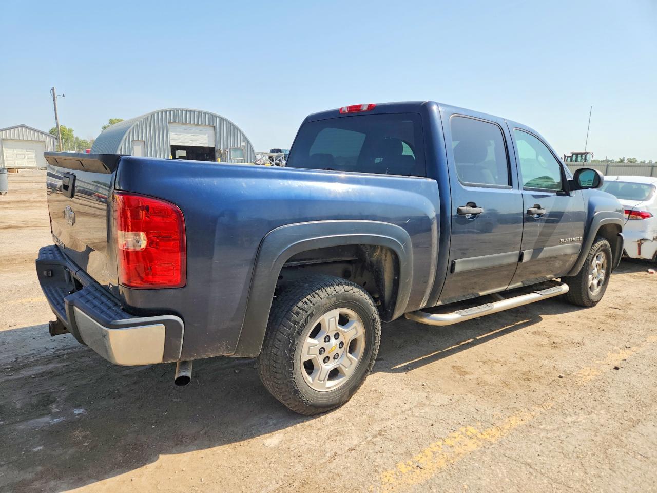 2007 Chevrolet Silverado C1500 Crew Cab Черный vin: 3GCEC13J07G512080