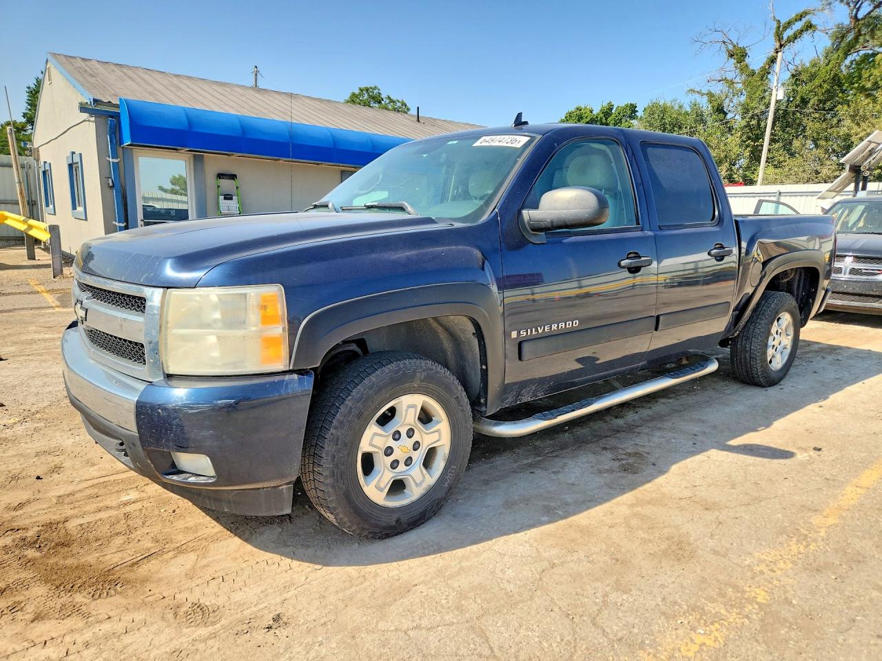 2007 Chevrolet Silverado C1500 Crew Cab Черный vin: 3GCEC13J07G512080