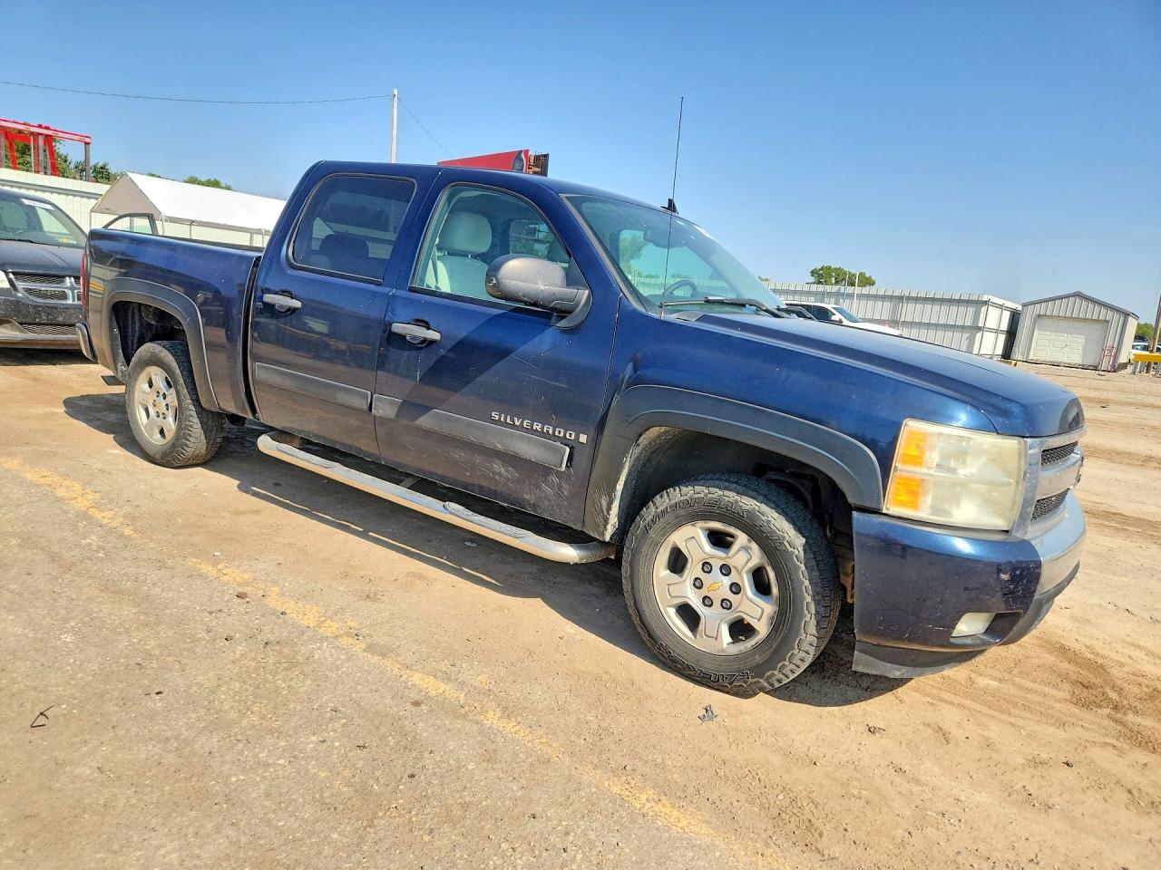 2007 Chevrolet Silverado C1500 Crew Cab Черный vin: 3GCEC13J07G512080