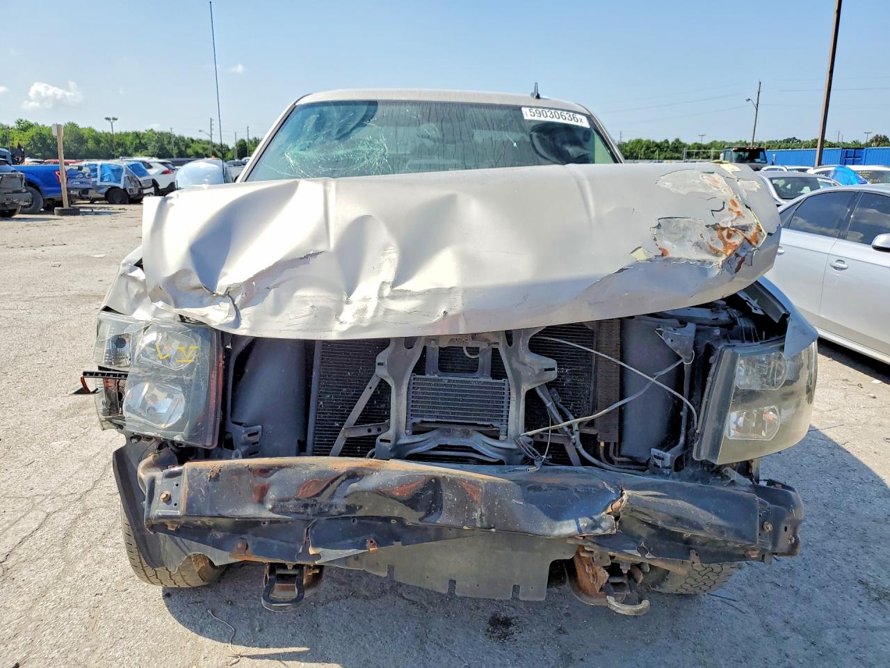 2008 Chevrolet Silverado C1500 Silver vin: 3GCEC13J08G292313