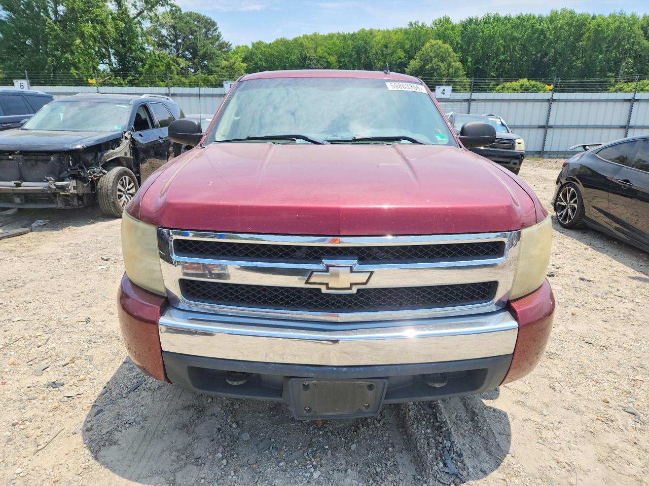2008 Chevrolet Silverado C1500 Burgundy vin: 3GCEC13J08G311054
