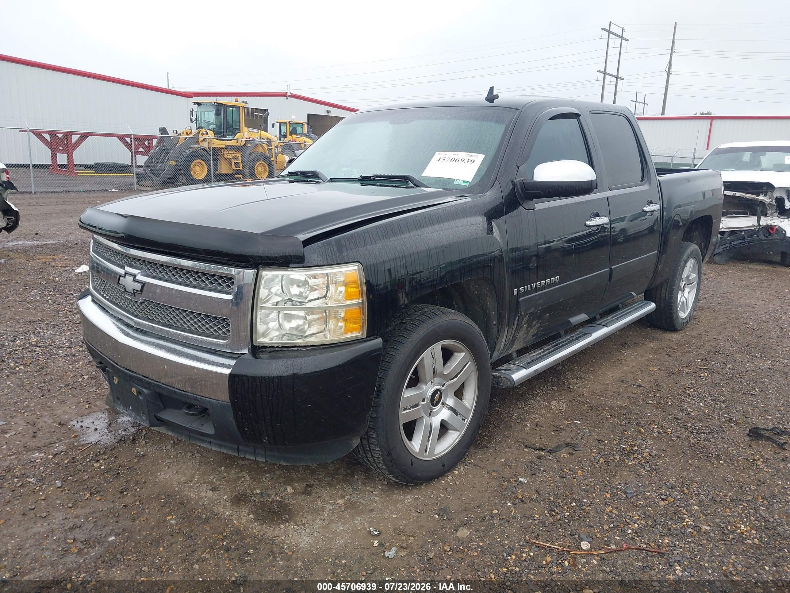 2008 Chevrolet Silverado 1500 Lt1 Black vin: 3GCEC13J18G238793