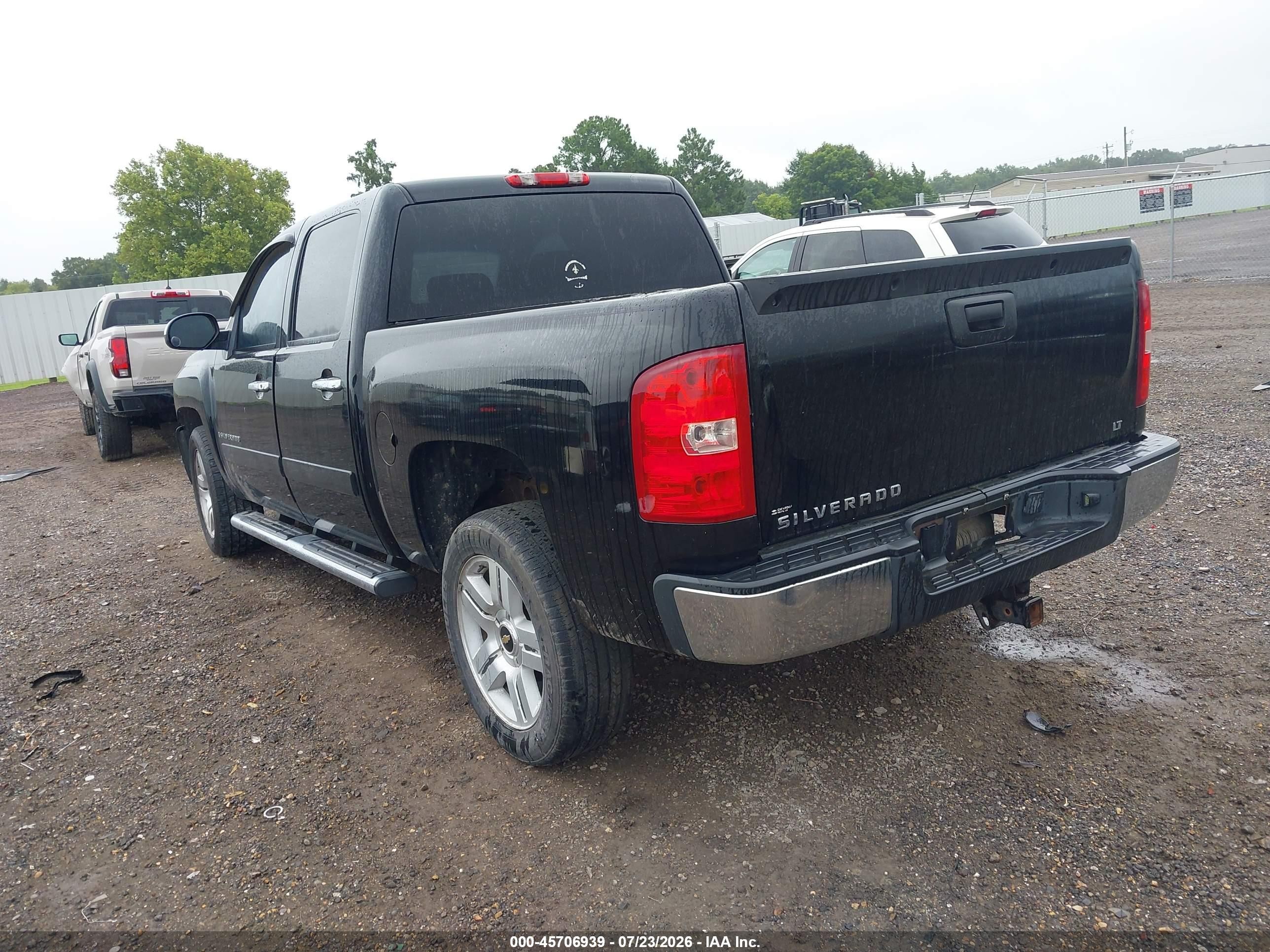2008 Chevrolet Silverado 1500 Lt1 Black vin: 3GCEC13J18G238793