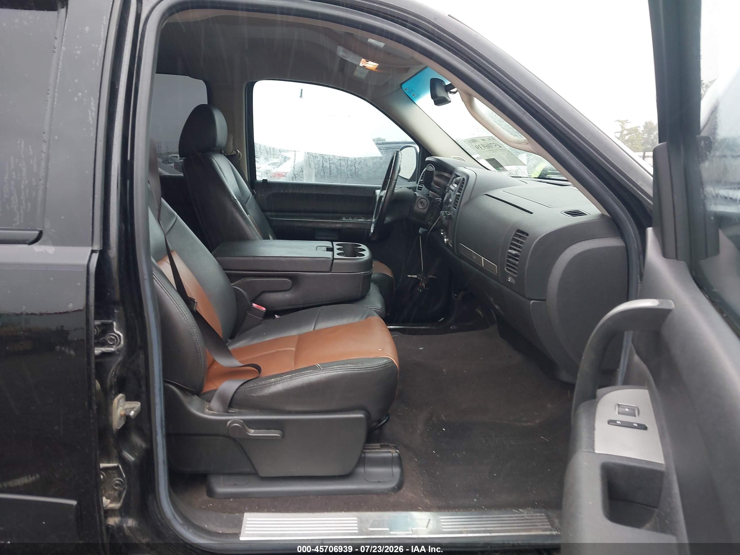 2008 Chevrolet Silverado 1500 Lt1 Black vin: 3GCEC13J18G238793