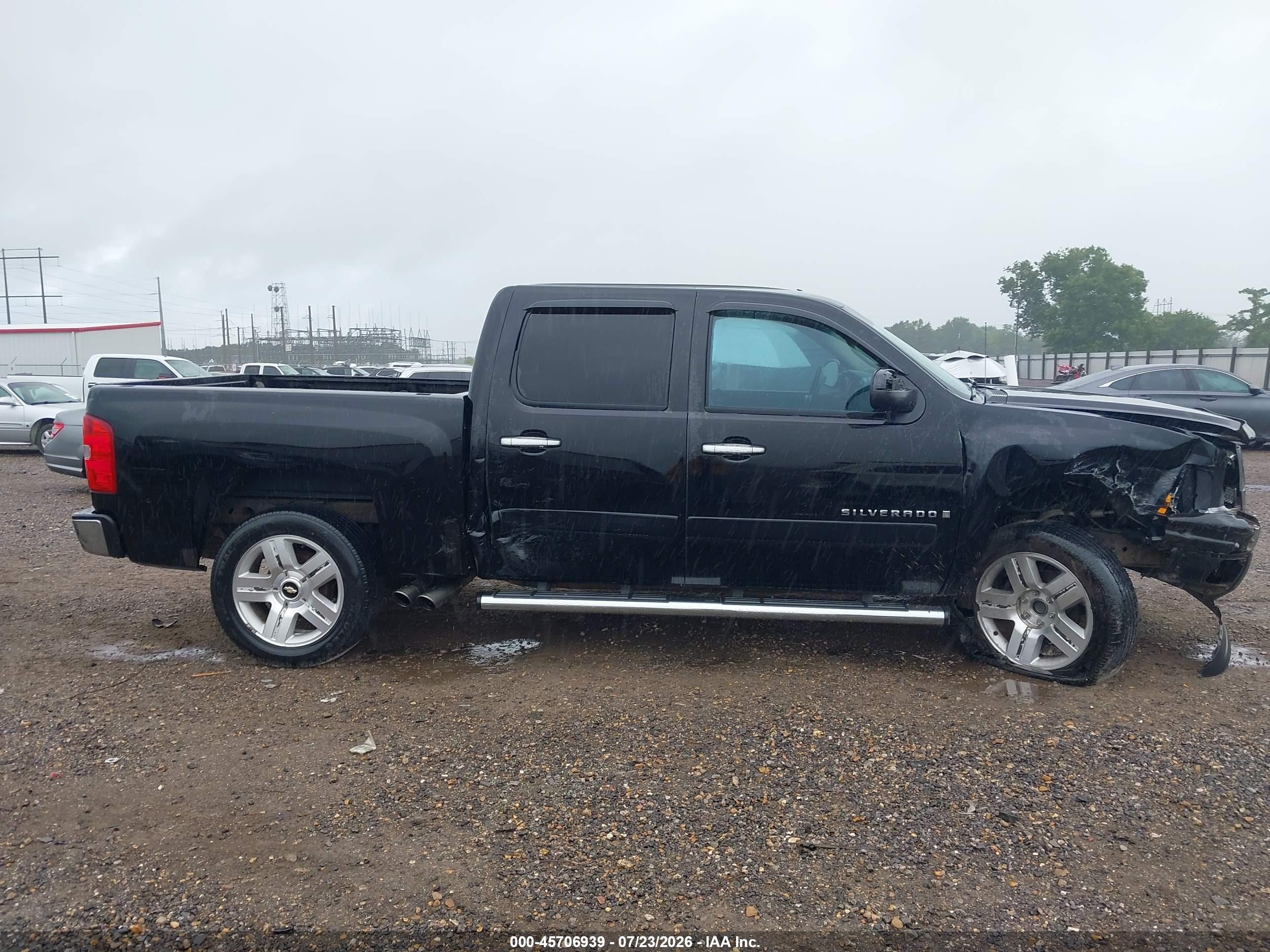 2008 Chevrolet Silverado 1500 Lt1 Black vin: 3GCEC13J18G238793