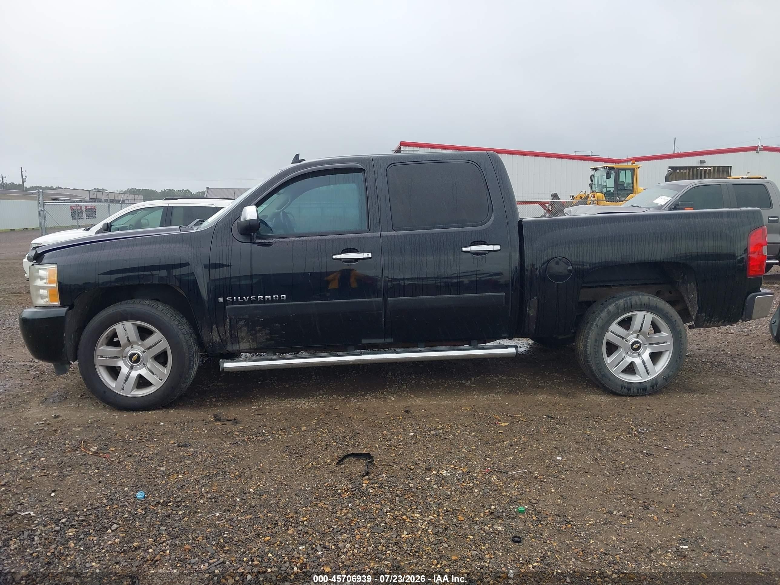 2008 Chevrolet Silverado 1500 Lt1 Black vin: 3GCEC13J18G238793