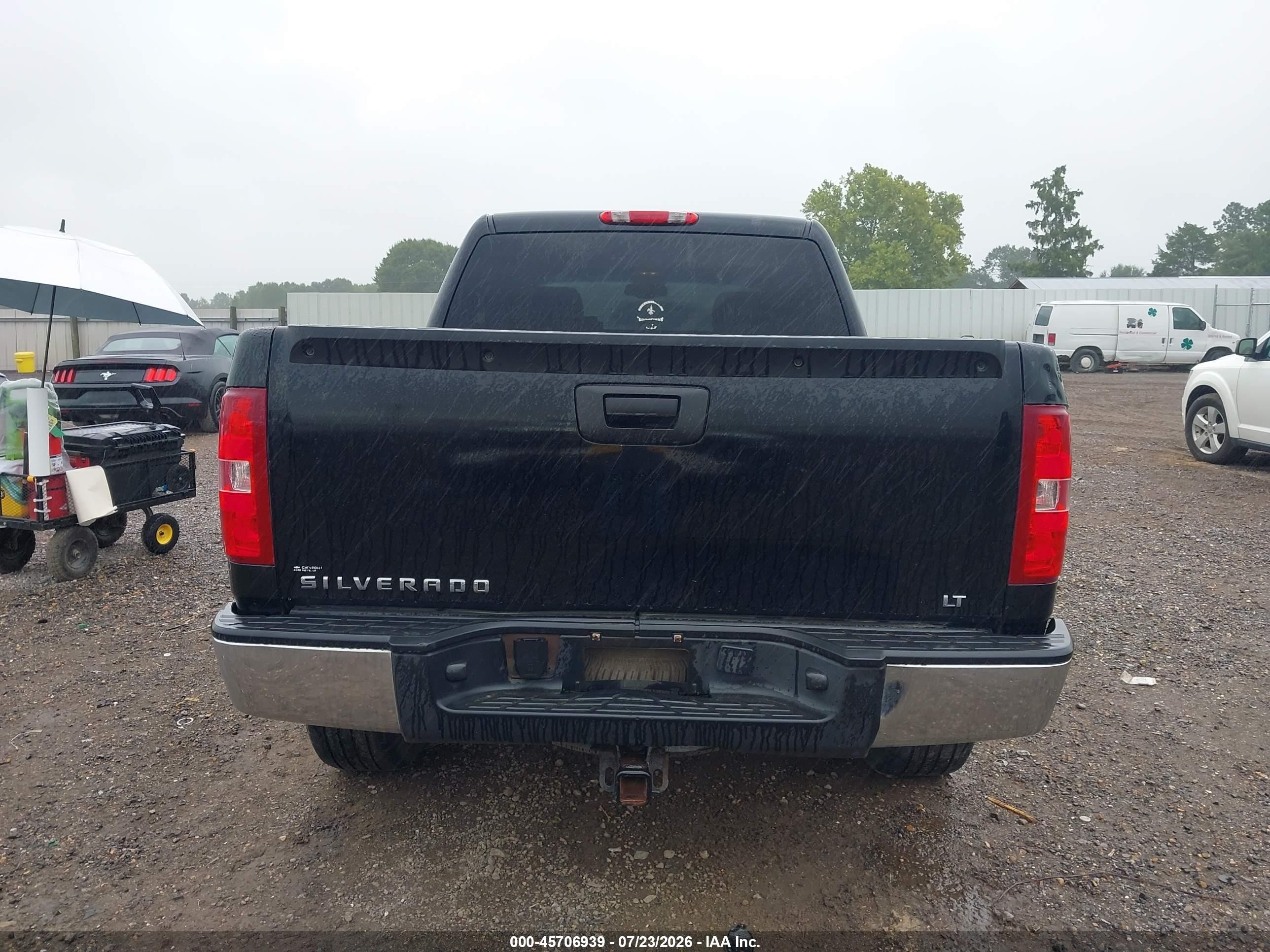2008 Chevrolet Silverado 1500 Lt1 Black vin: 3GCEC13J18G238793