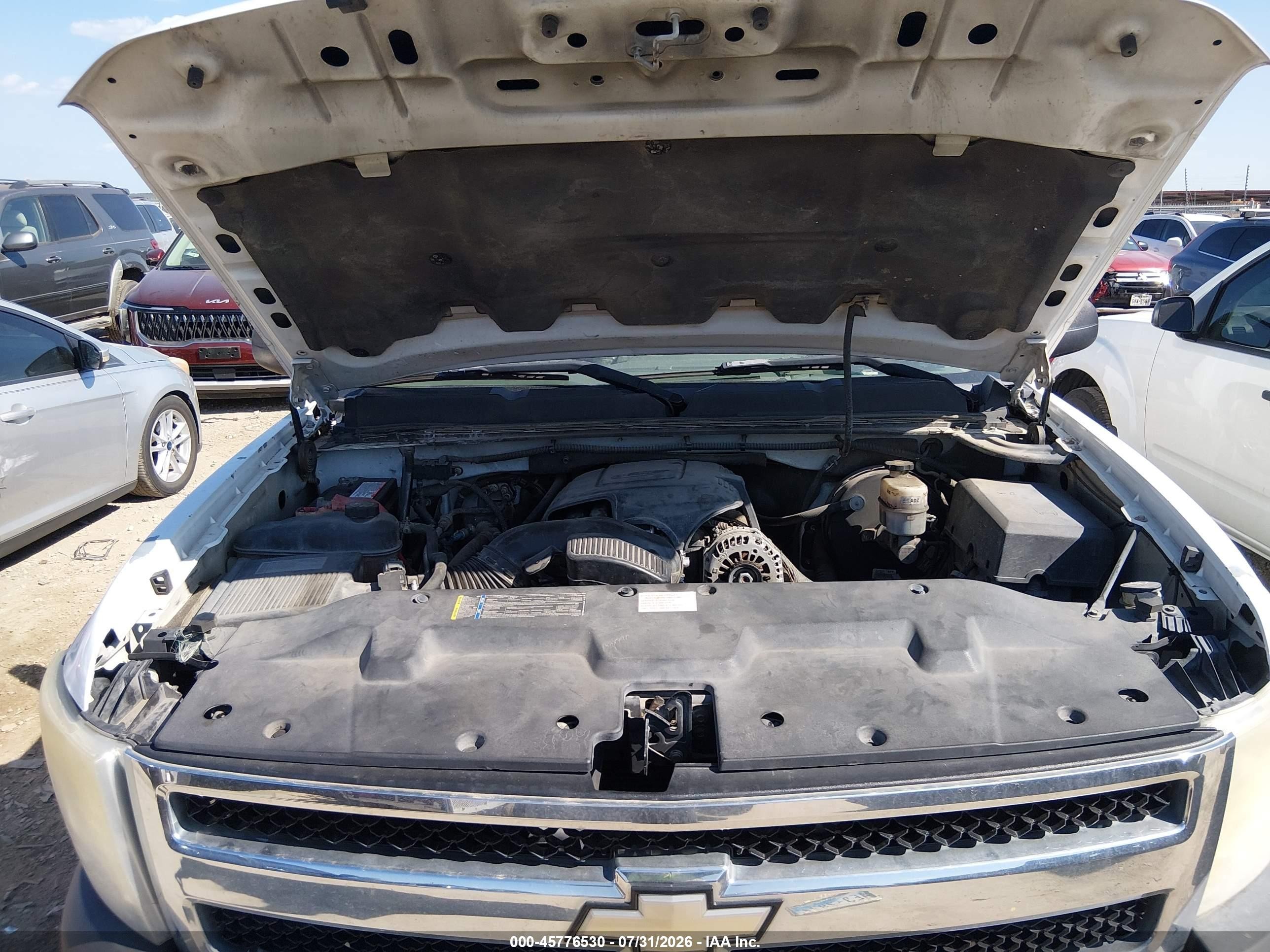 2009 Chevrolet Silverado 1500 Work Truck White vin: 3GCEC13J19G231683