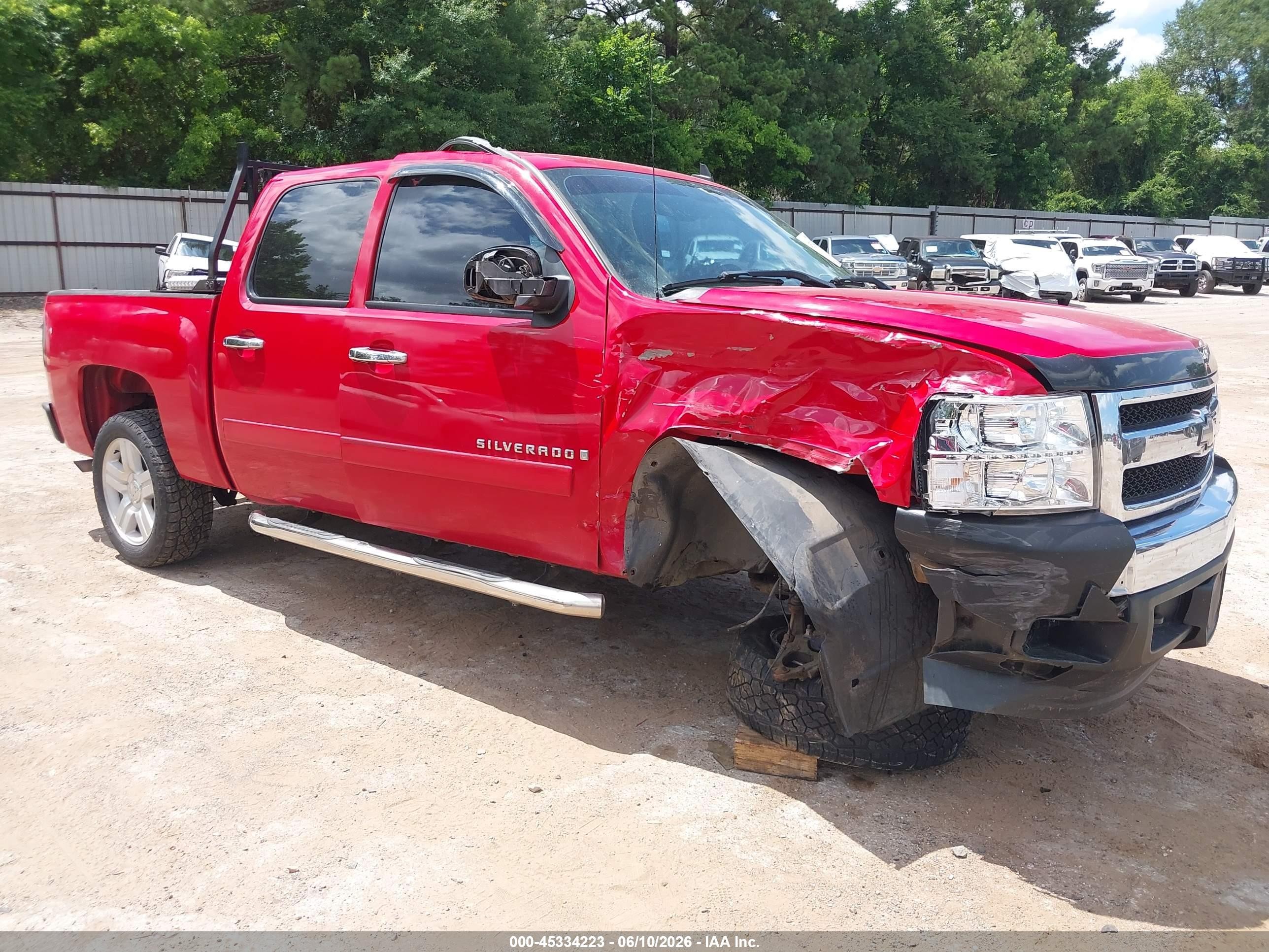 2008 Chevrolet Silverado 1500 Lt1 Красный vin: 3GCEC13J28G112703