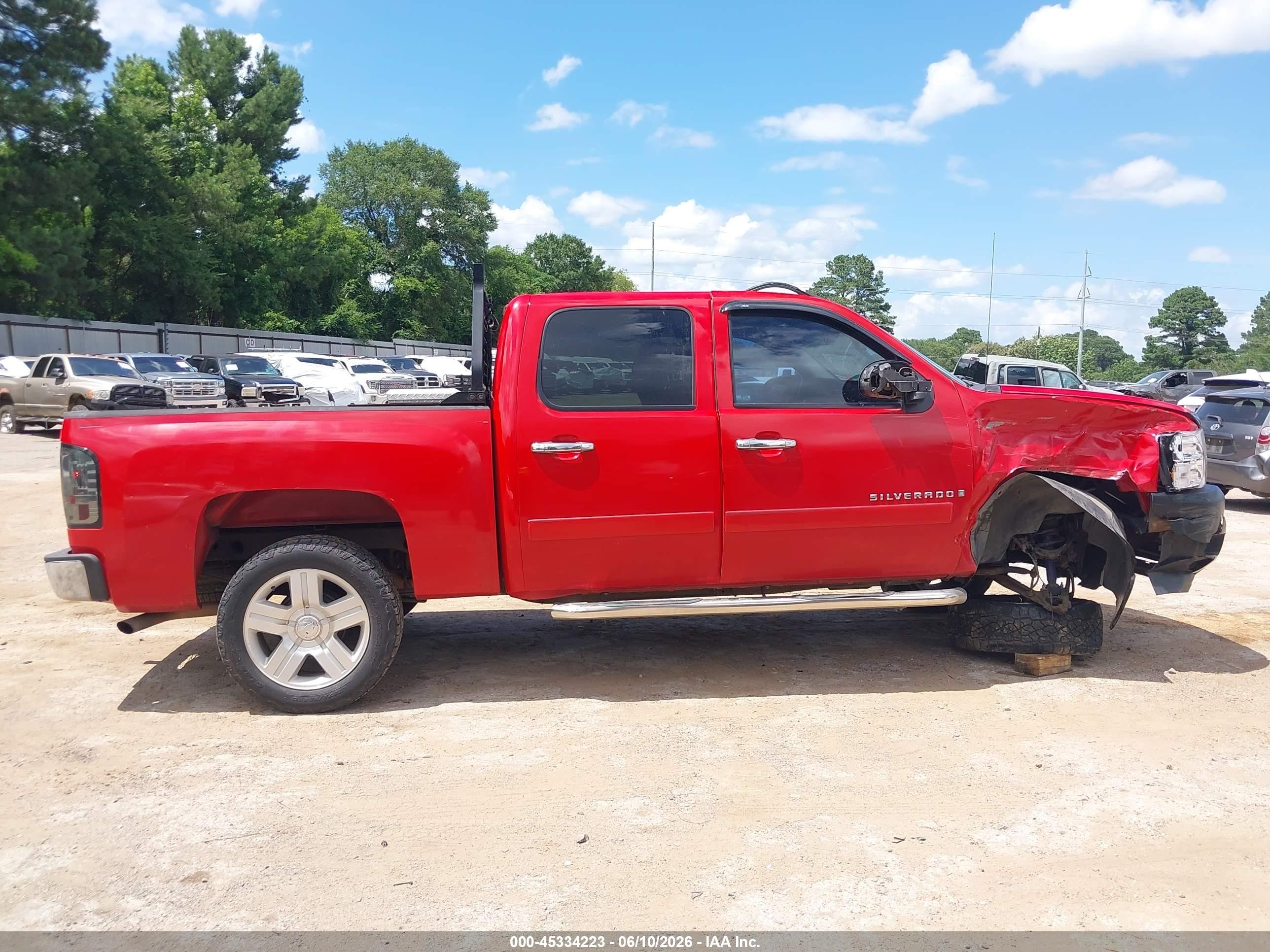 2008 Chevrolet Silverado 1500 Lt1 Red vin: 3GCEC13J28G112703