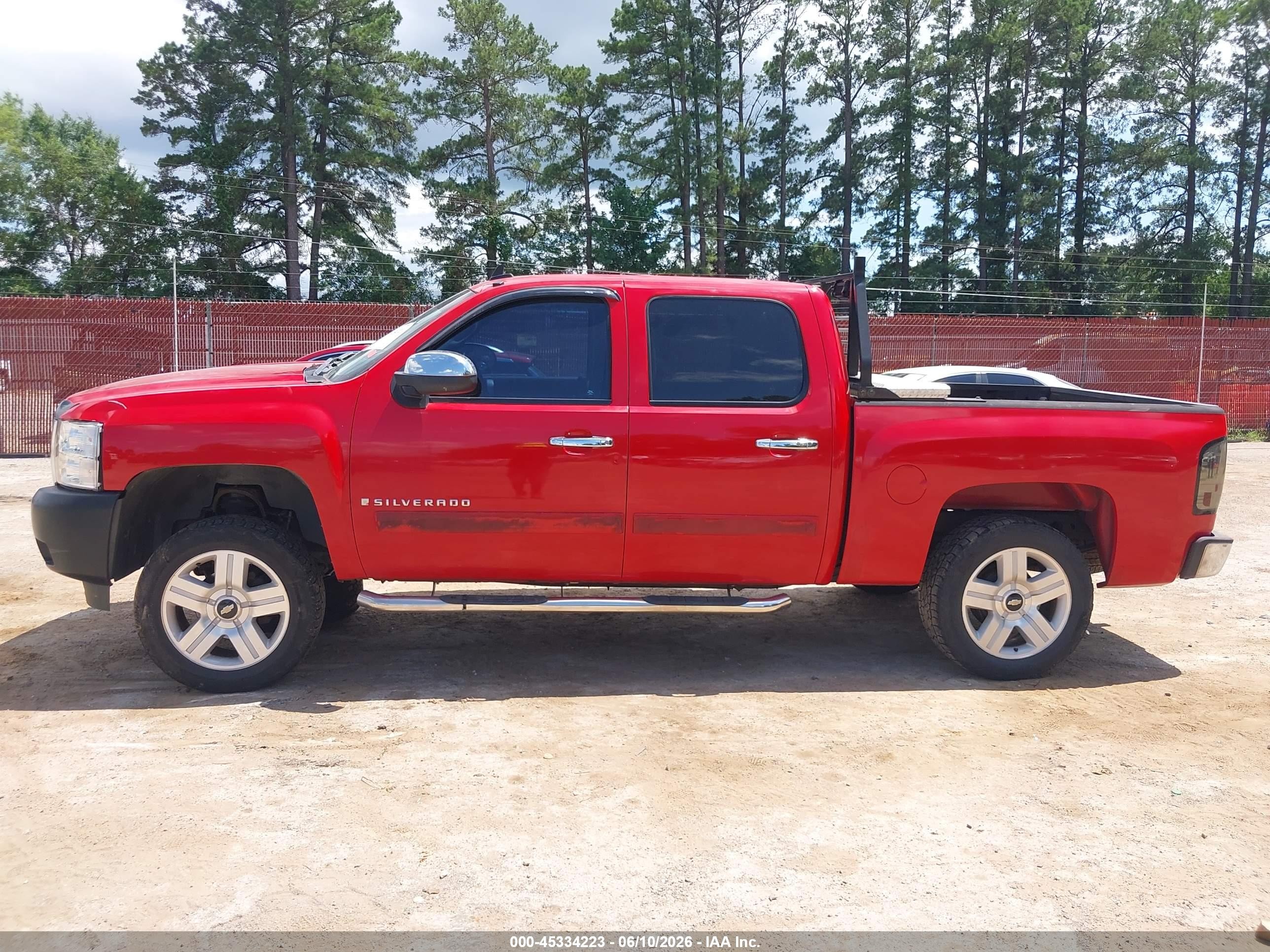 2008 Chevrolet Silverado 1500 Lt1 Red vin: 3GCEC13J28G112703
