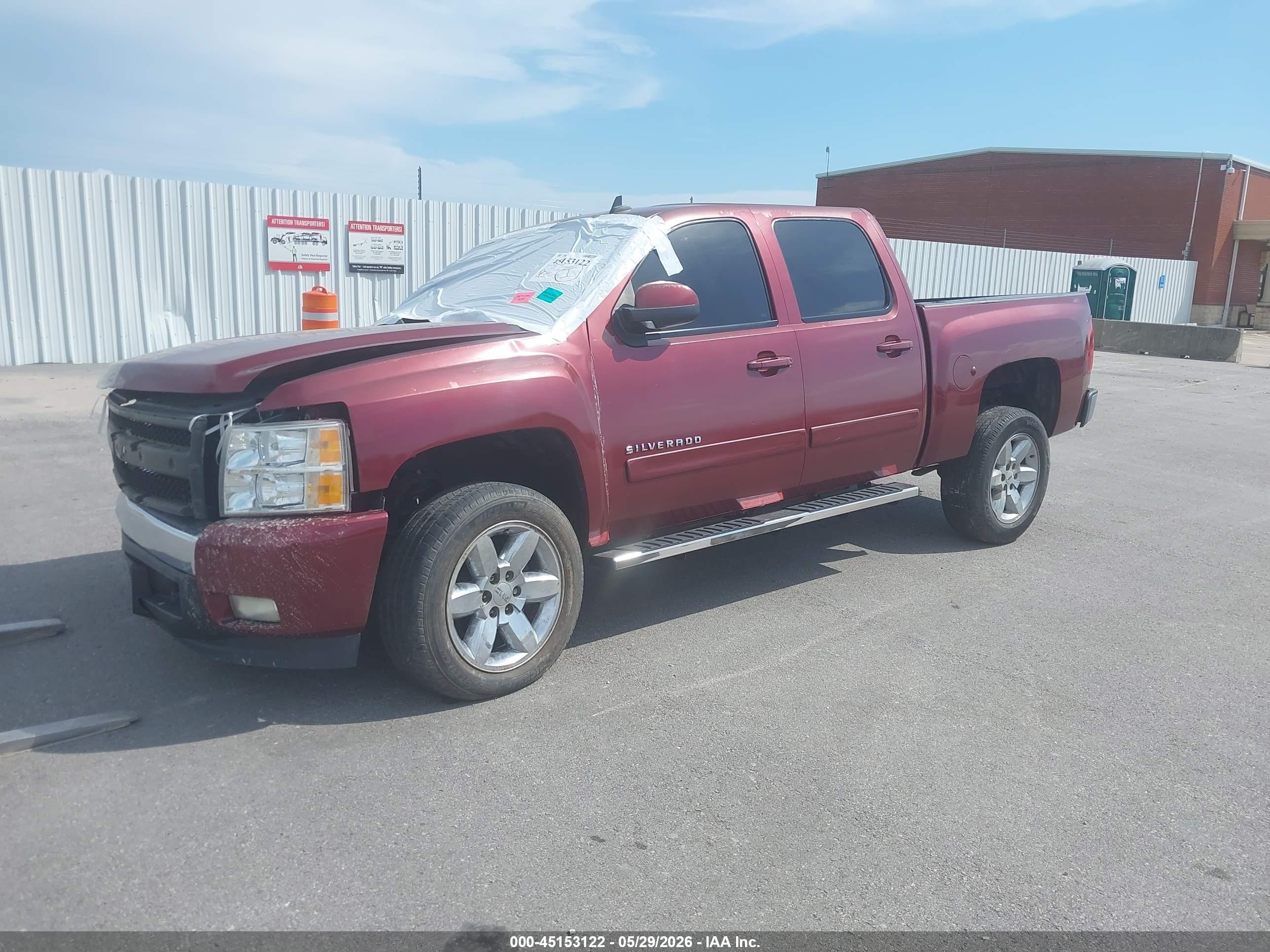 2008 Chevrolet Silverado 1500 Lt1 Burgundy vin: 3GCEC13J28G130277