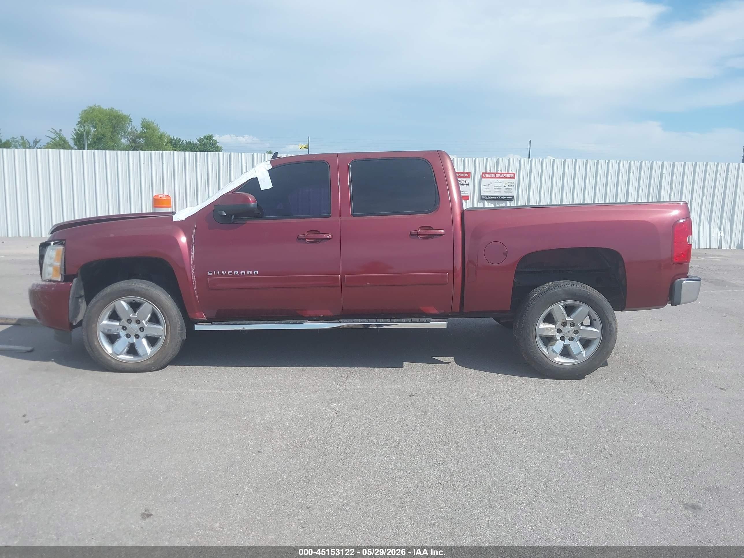 2008 Chevrolet Silverado 1500 Lt1 Burgundy vin: 3GCEC13J28G130277