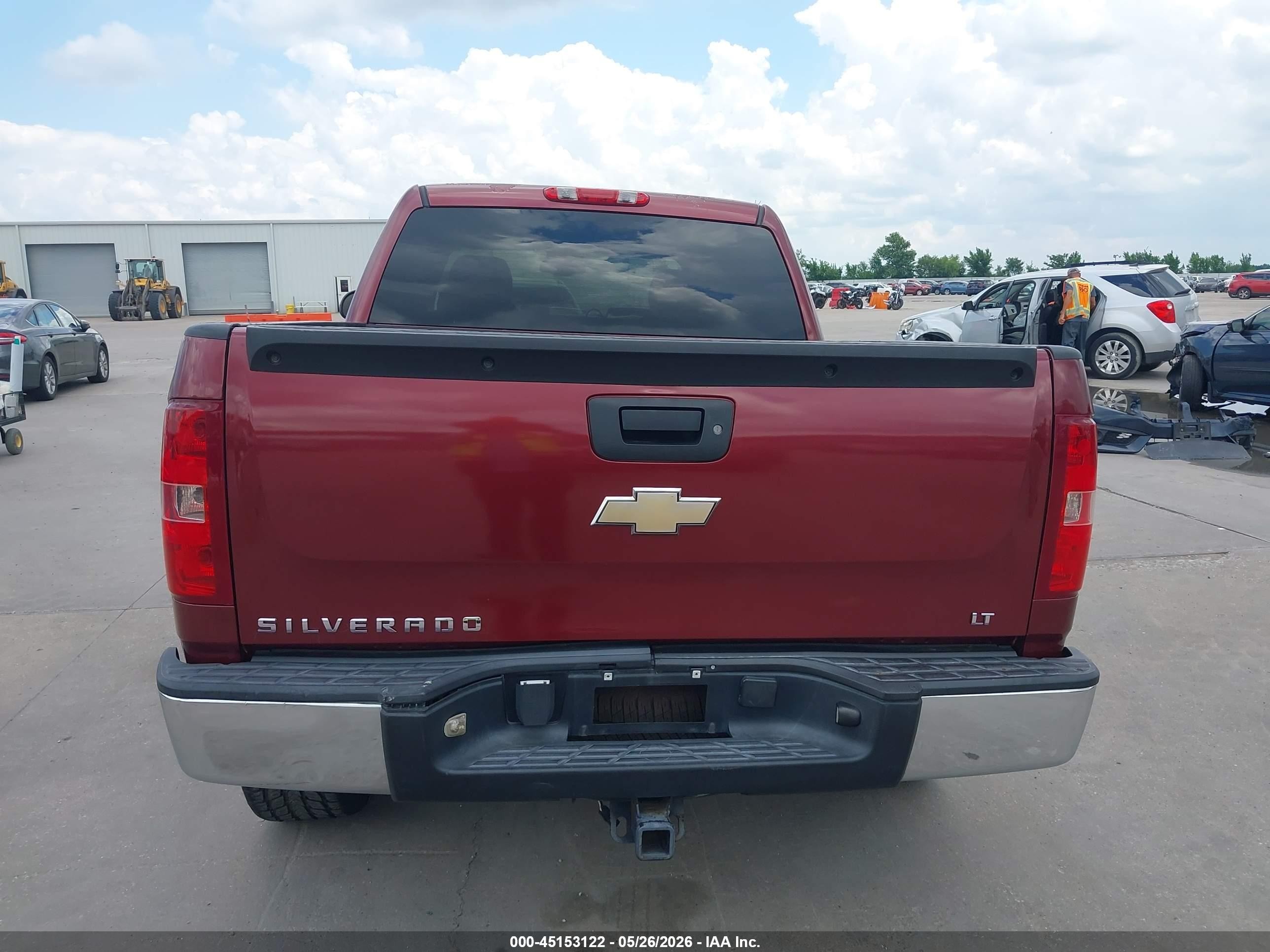 2008 Chevrolet Silverado 1500 Lt1 Burgundy vin: 3GCEC13J28G130277