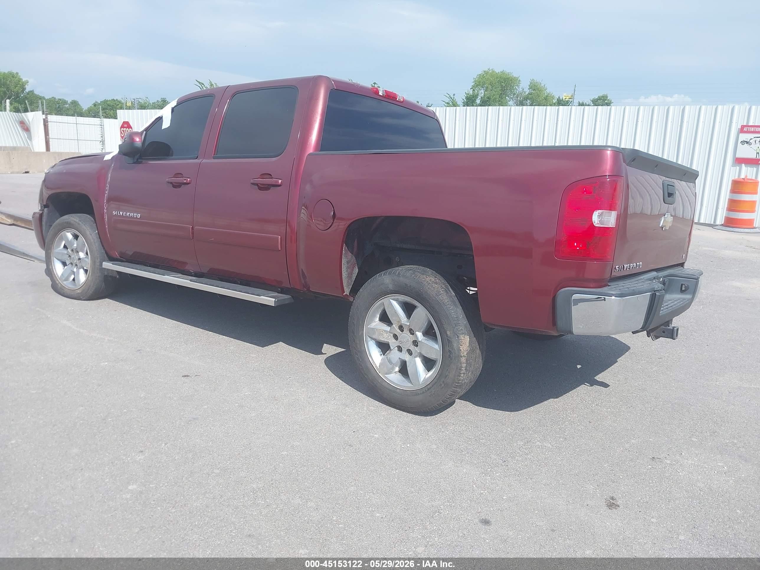2008 Chevrolet Silverado 1500 Lt1 Burgundy vin: 3GCEC13J28G130277