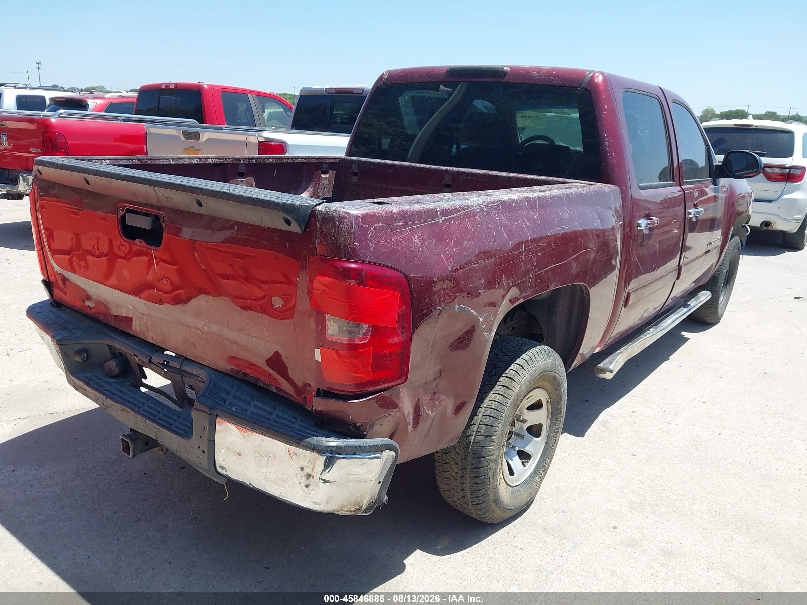 2008 Chevrolet Silverado 1500 Lt2 Red vin: 3GCEC13J28G233103