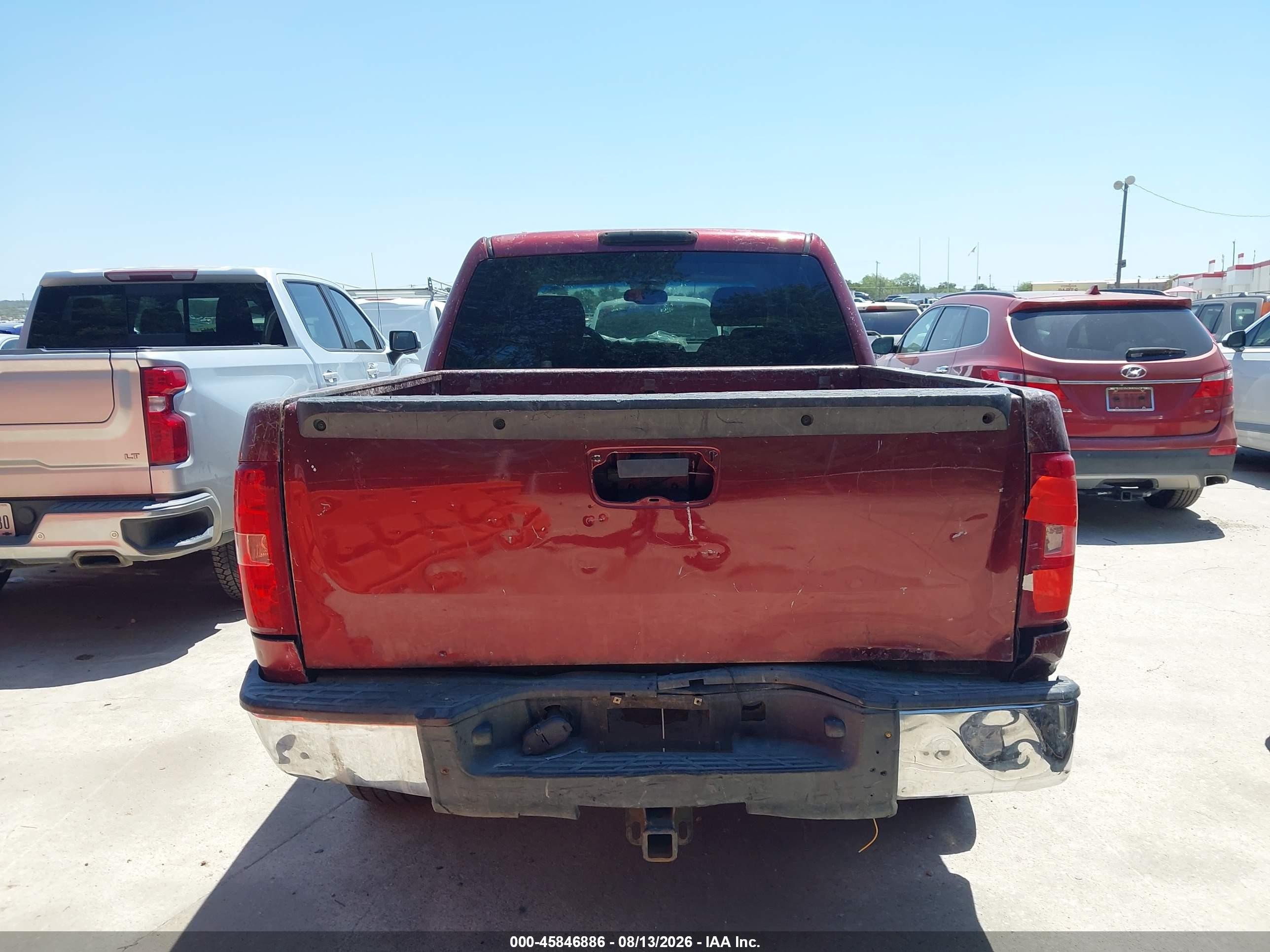 2008 Chevrolet Silverado 1500 Lt2 Red vin: 3GCEC13J28G233103