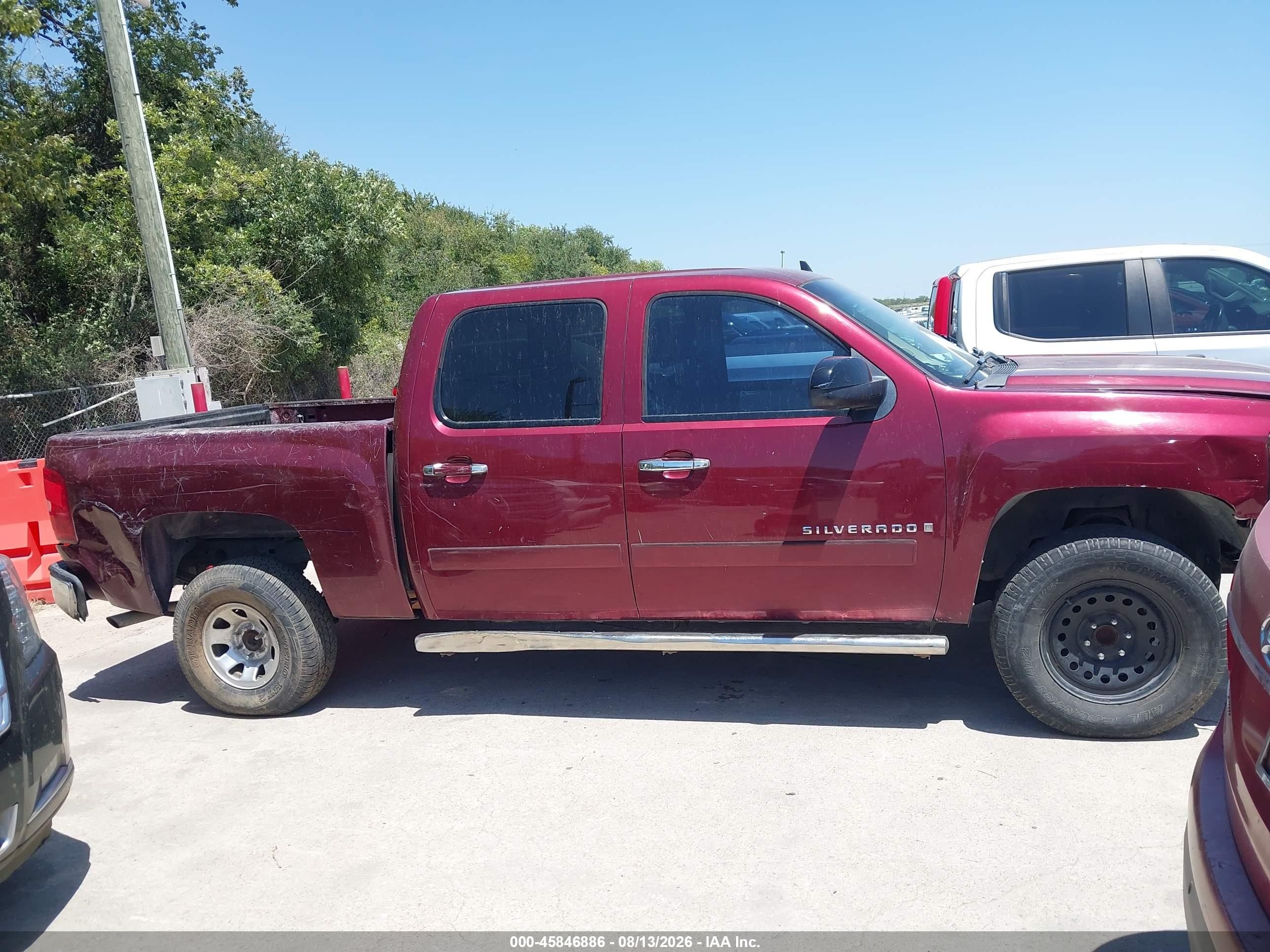 2008 Chevrolet Silverado 1500 Lt2 Red vin: 3GCEC13J28G233103