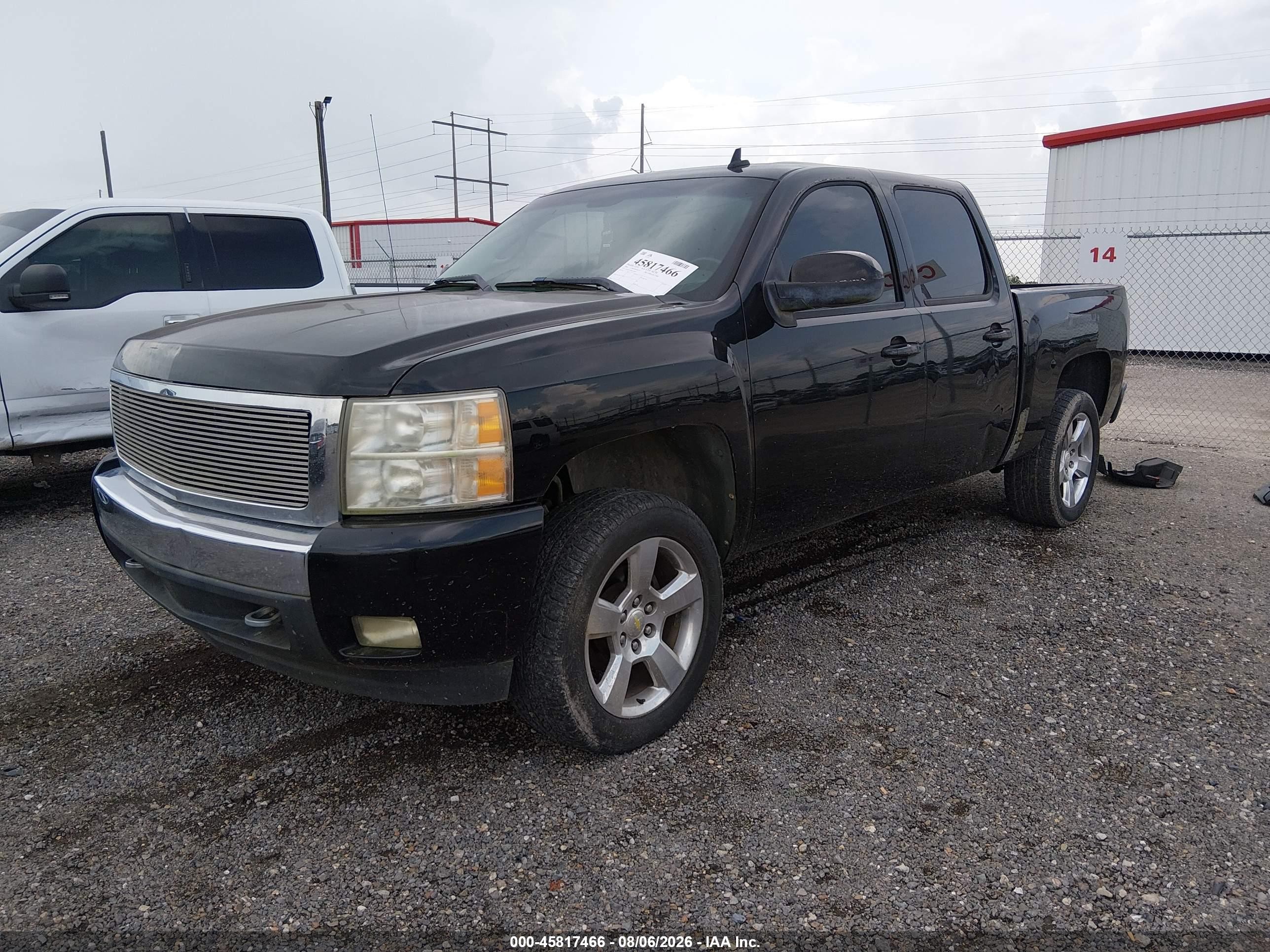2008 Chevrolet Silverado 1500 Lt1 Black vin: 3GCEC13J28G274900