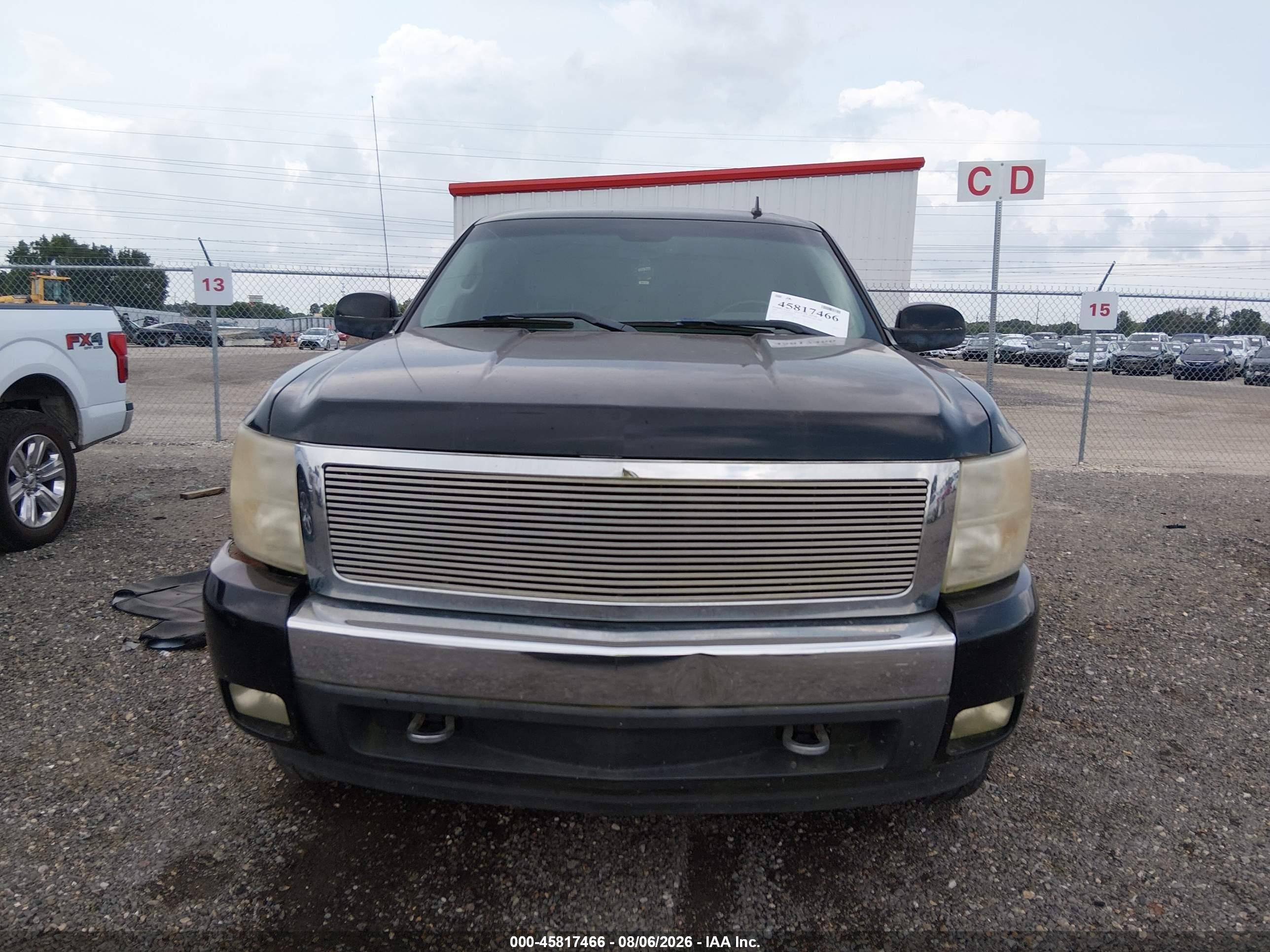 2008 Chevrolet Silverado 1500 Lt1 Black vin: 3GCEC13J28G274900